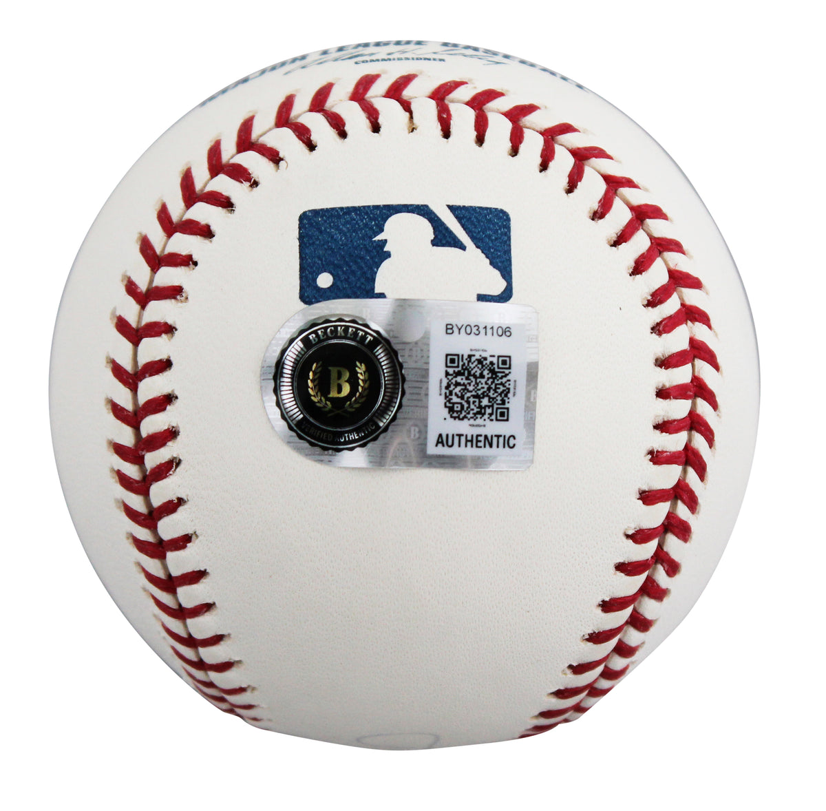 Rangers Derek Holland Authentic Signed Allen Selig OML Baseball BAS #BY031106
