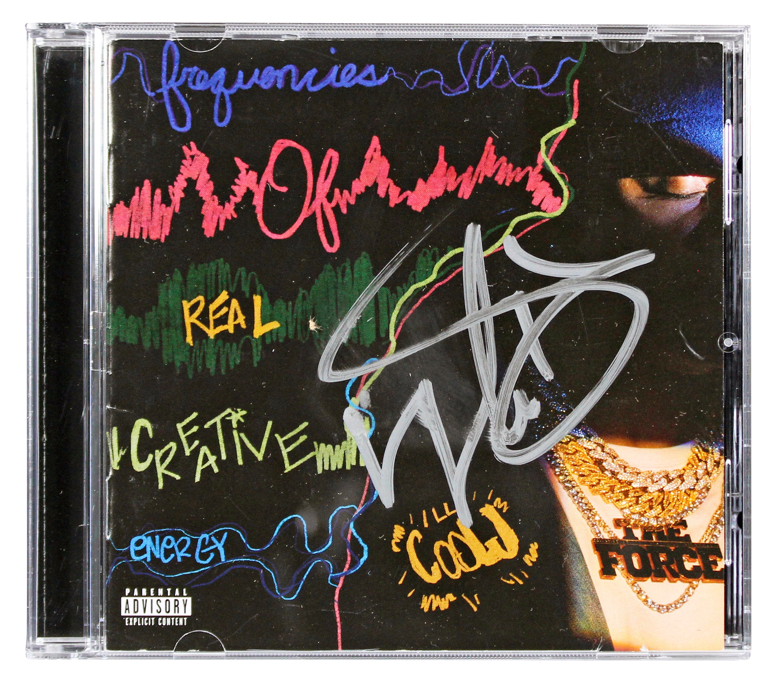 L.L. Cool J. Authentic Signed The Force Cd Insert W/ Disk BAS #BP50576