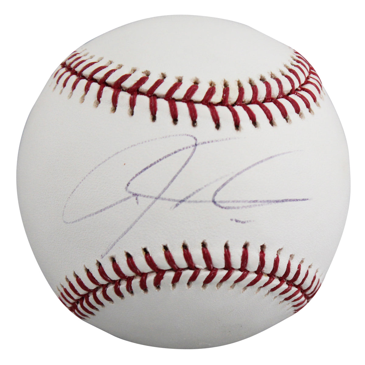 Rangers Josh Hamilton Authentic Signed Allen Selig OML Baseball BAS #BY031102