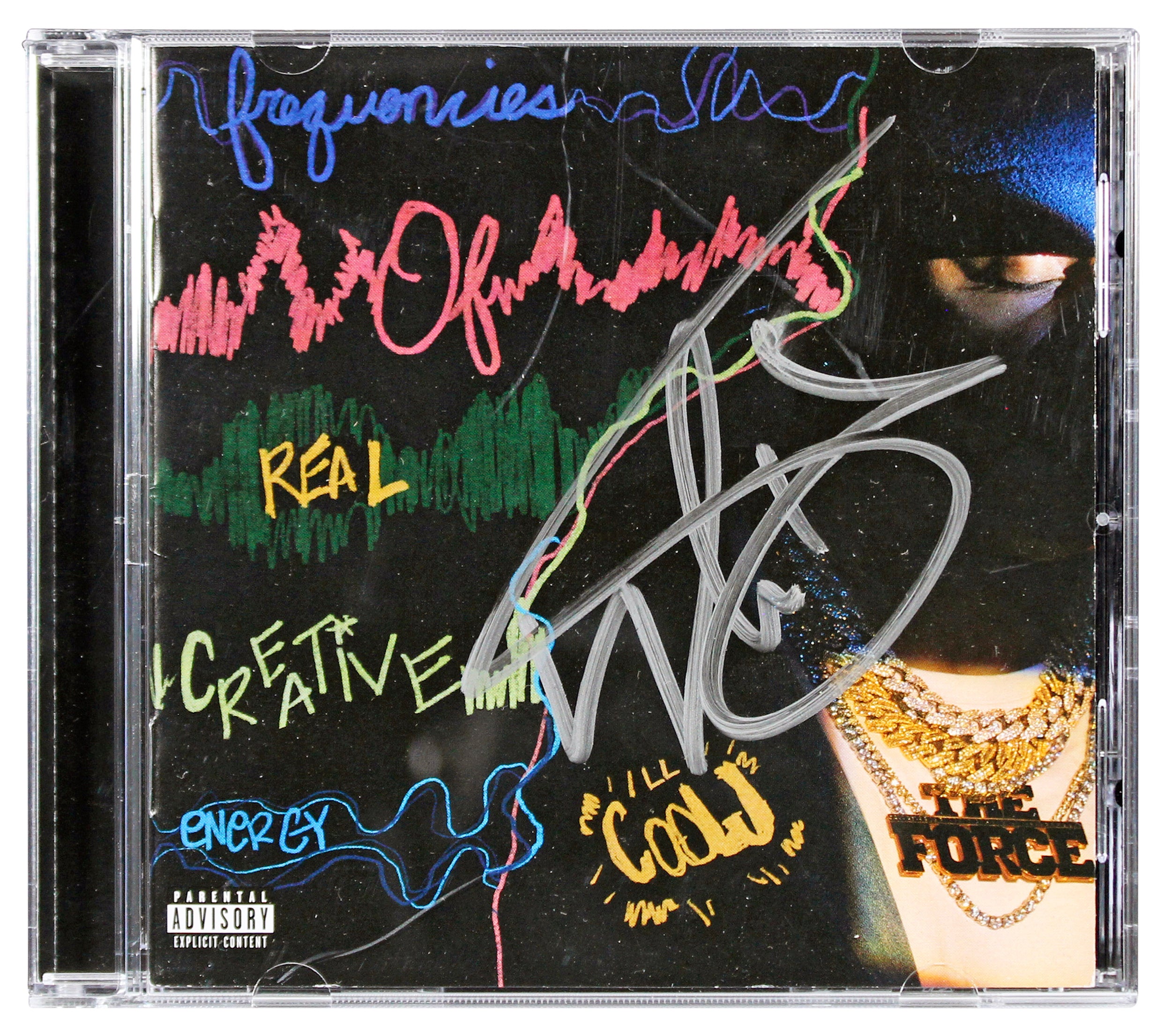 L.L. Cool J. Authentic Signed The Force Cd Insert W/ Disk BAS #BP50578