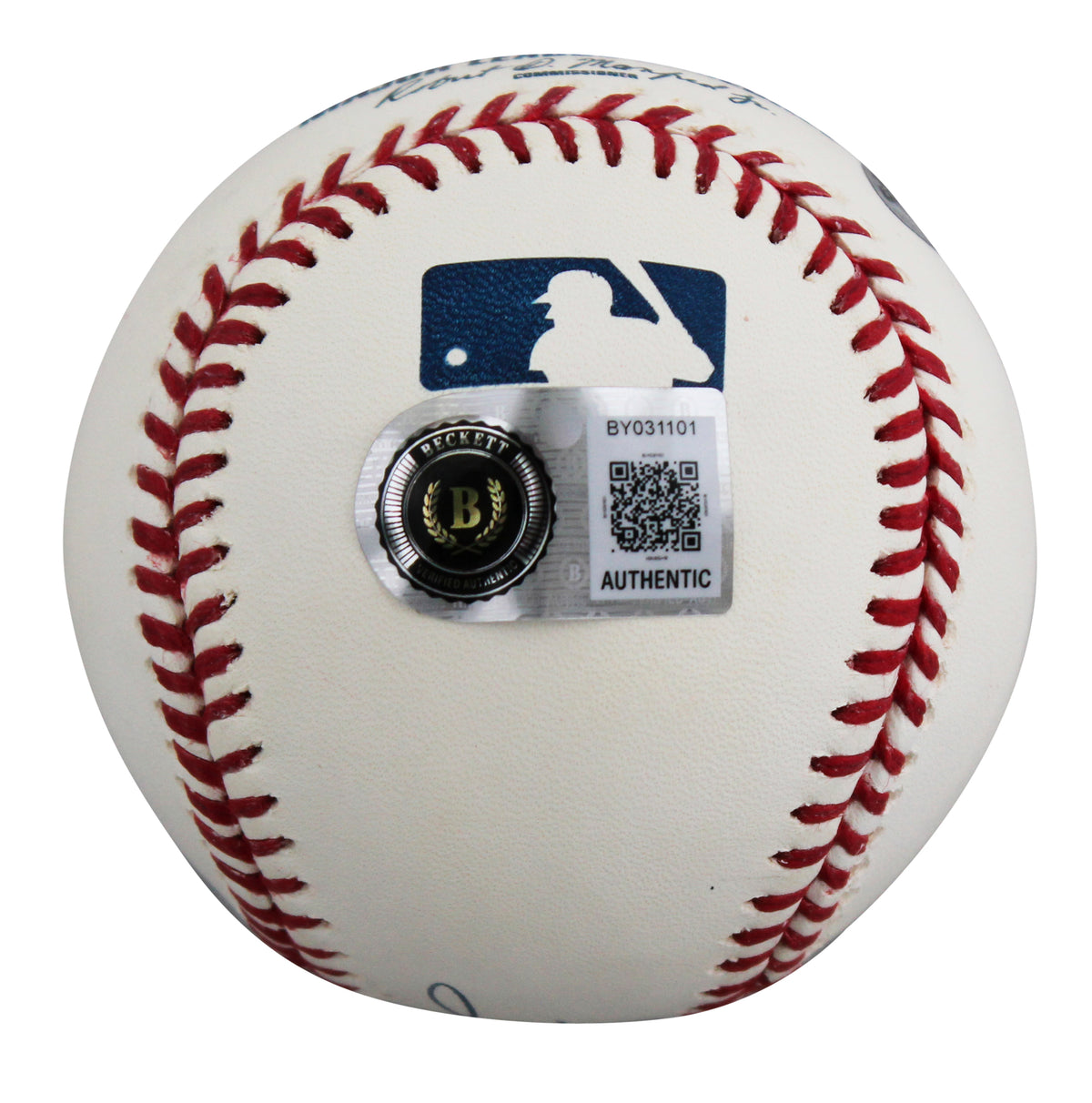 Astros George Springer Authentic Signed Manfred OML Baseball BAS #BY031101