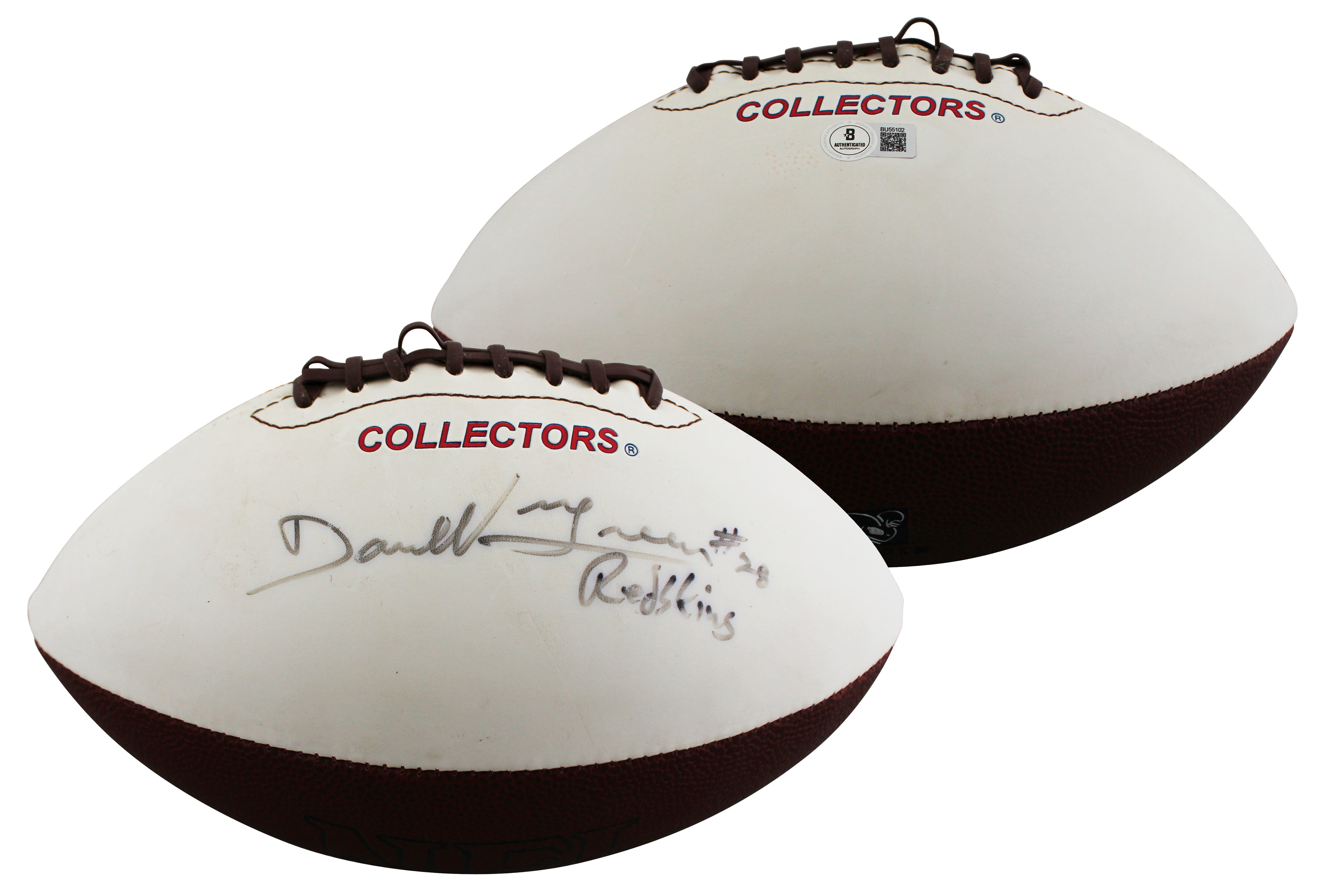Commanders Darrell Green "Redskins" Authentic Signed Nfl Football BAS #BU55102