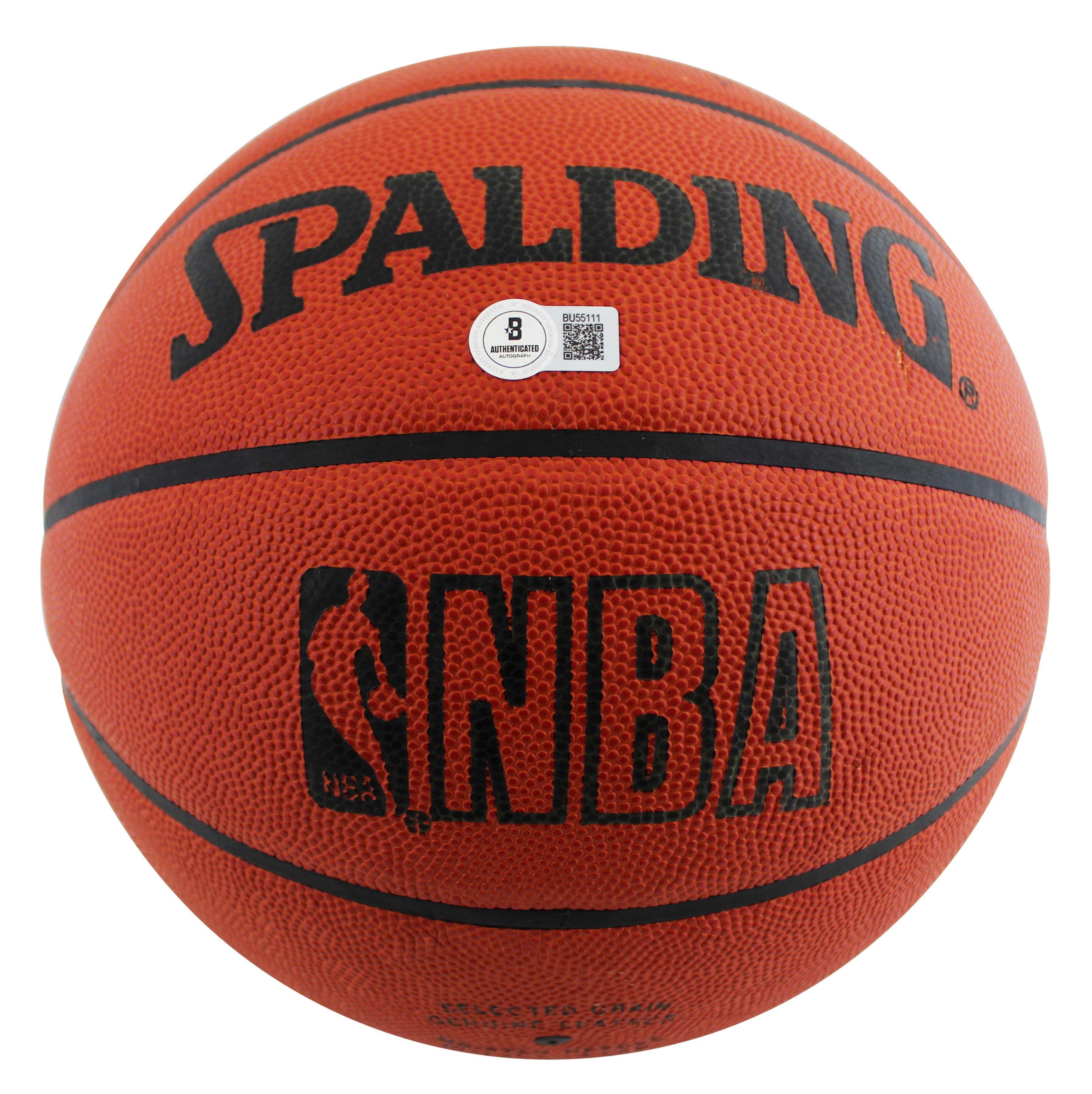Warriors Rick Barry Signed Spalding Official NBA Game Basketball BAS #BU55111