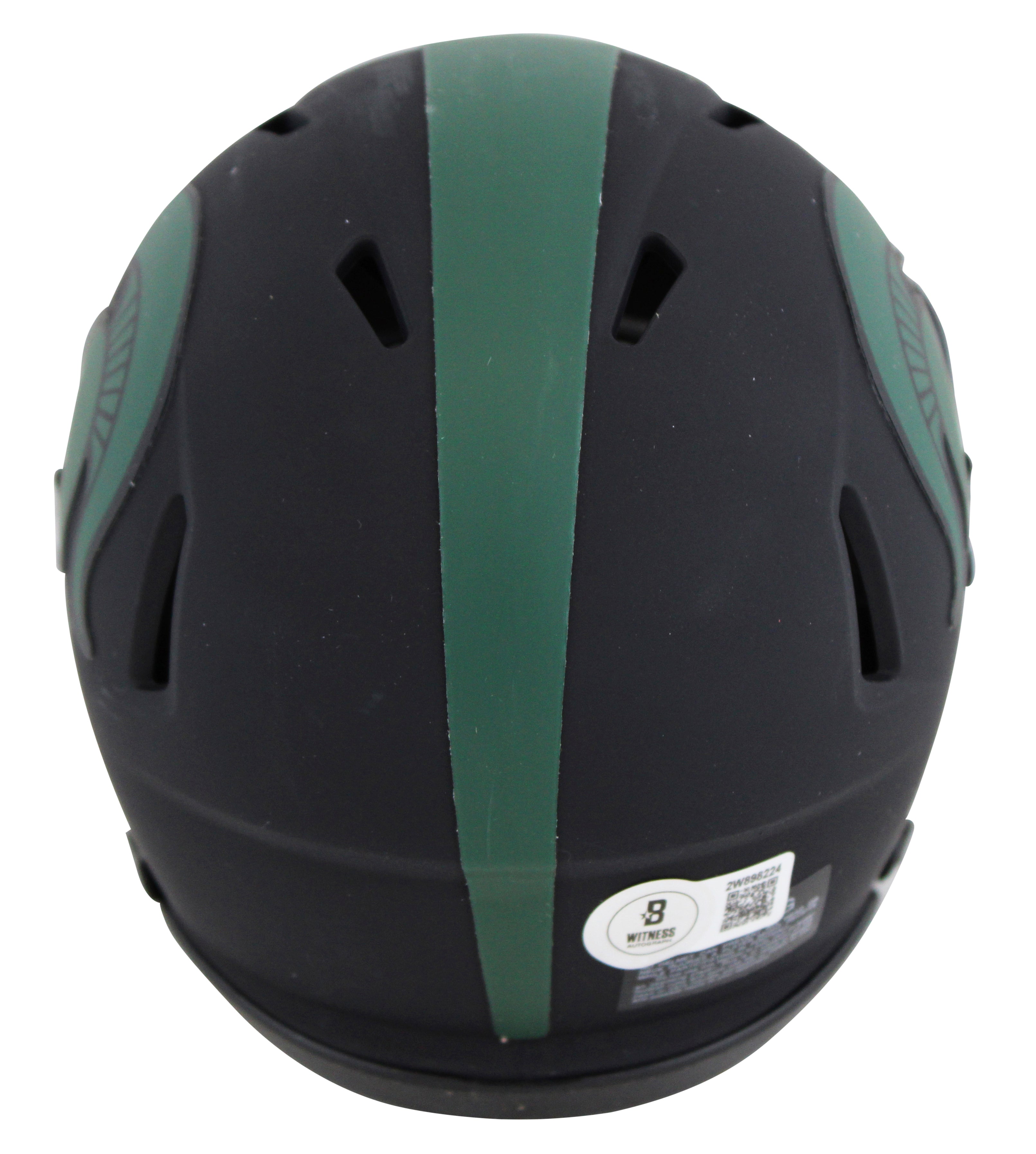 Michigan State Magic Johnson Signed Eclipse Speed Mini Helmet BAS Witnessed