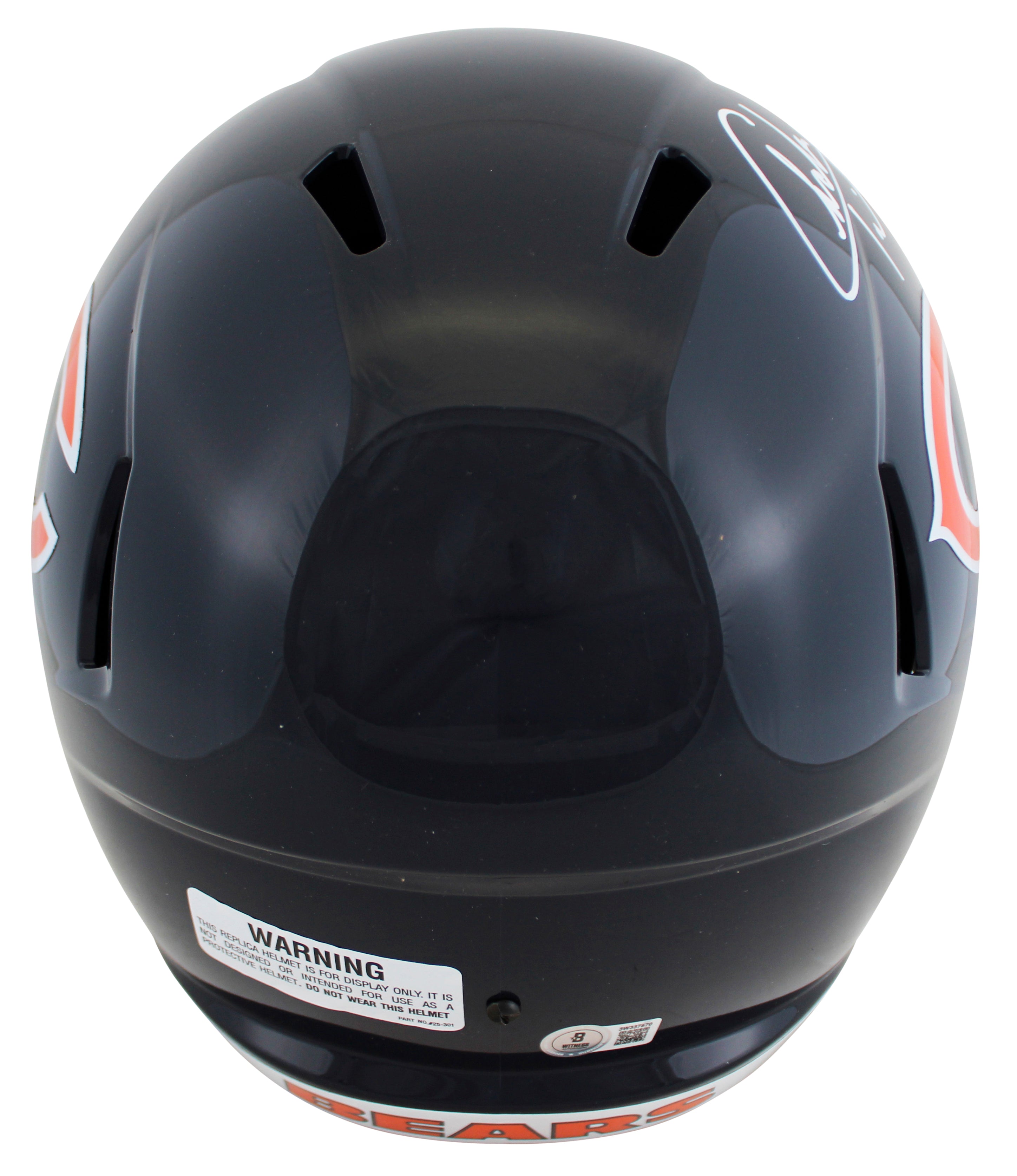 Bears Charles Tillman "Peanut Punch" Signed Full Size Speed Rep Helmet BAS Wit