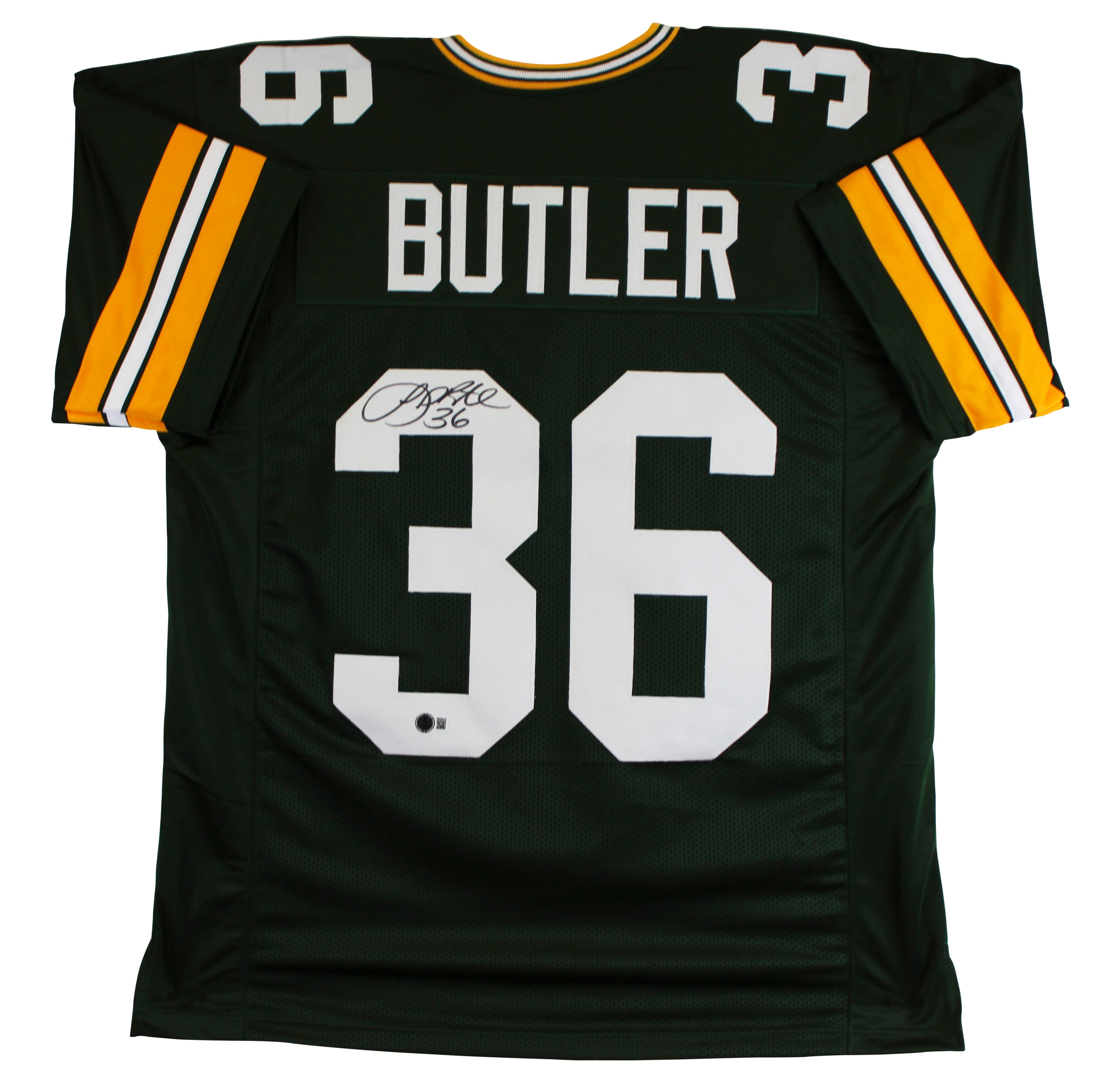 LeRoy Butler Authentic Signed Green Pro Style Jersey Autographed BAS Witnessed