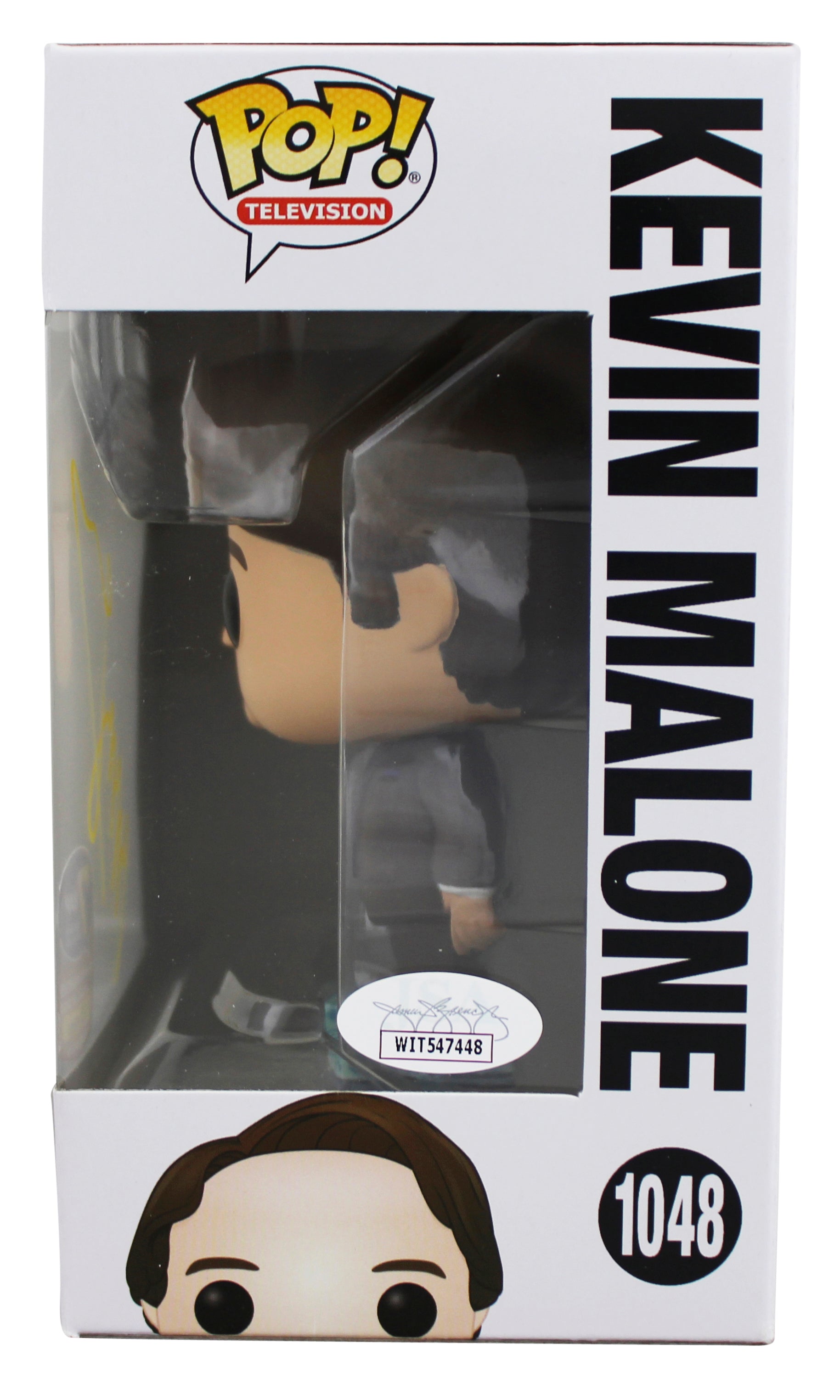 Brian Baumgartner The Office Signed Kevin Funko Pop Vinyl Figure JSA #WIT547448