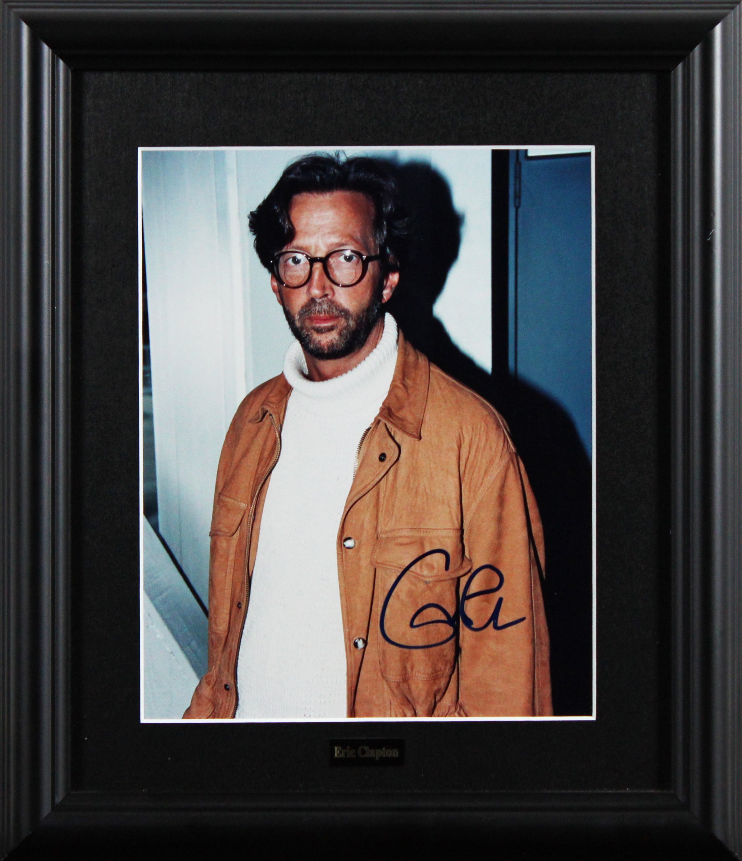 Eric Clapton Authentic Signed 8x10 Framed Photo Autographed JSA #BB34554