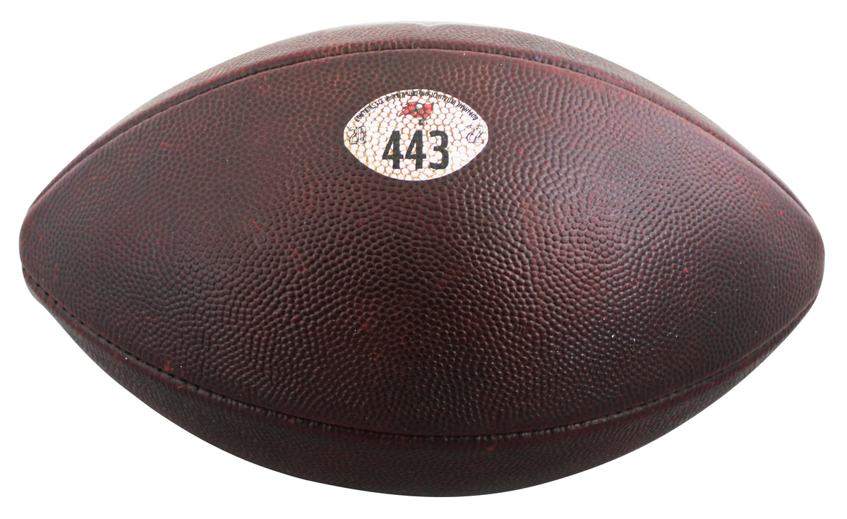 Buccaneers Tom Brady Game Used Wilson "The Duke" Football MeiGray Photomatched