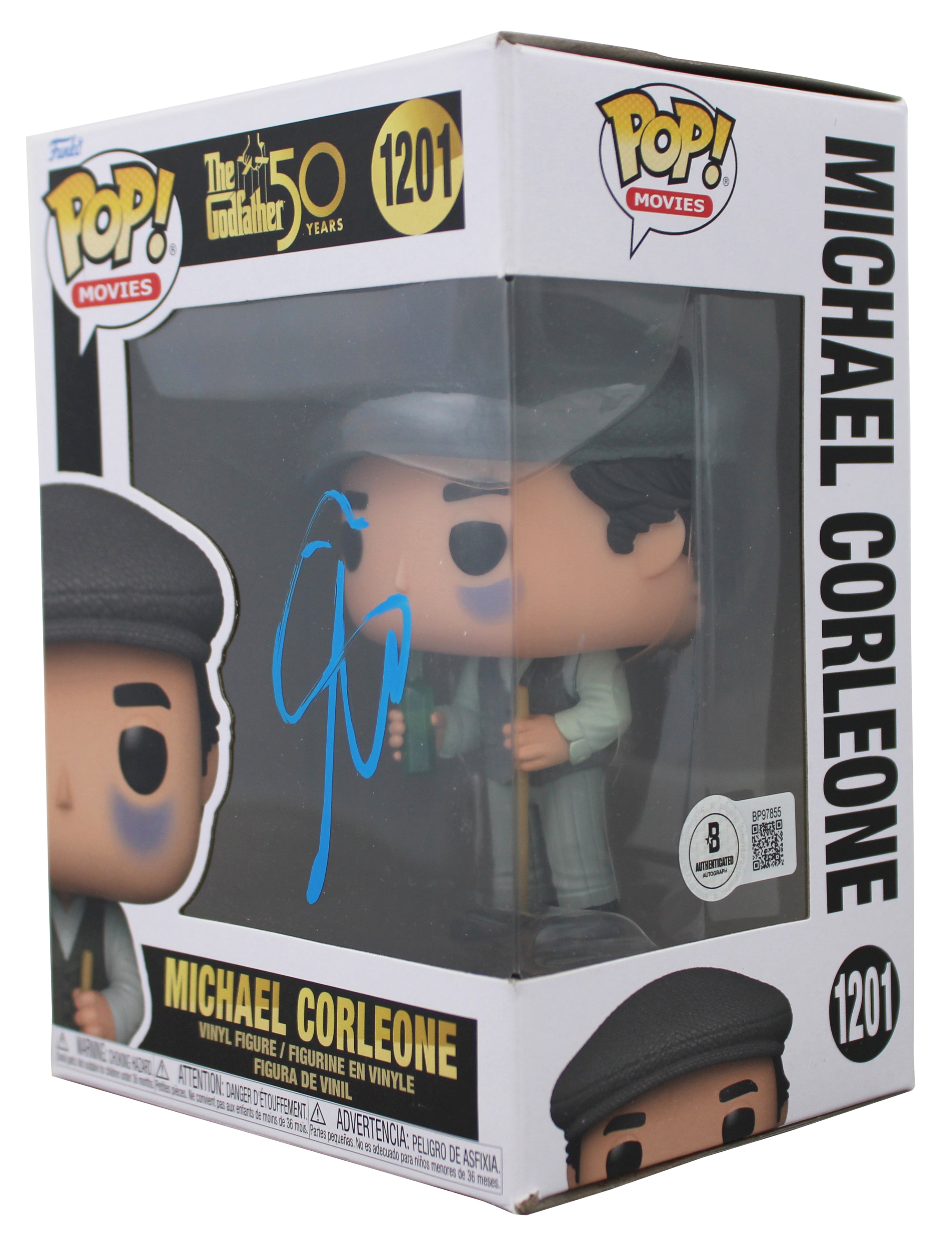 Al Pacino The Godfather Authentic Signed #1201 Funko Pop Vinyl Figure BAS