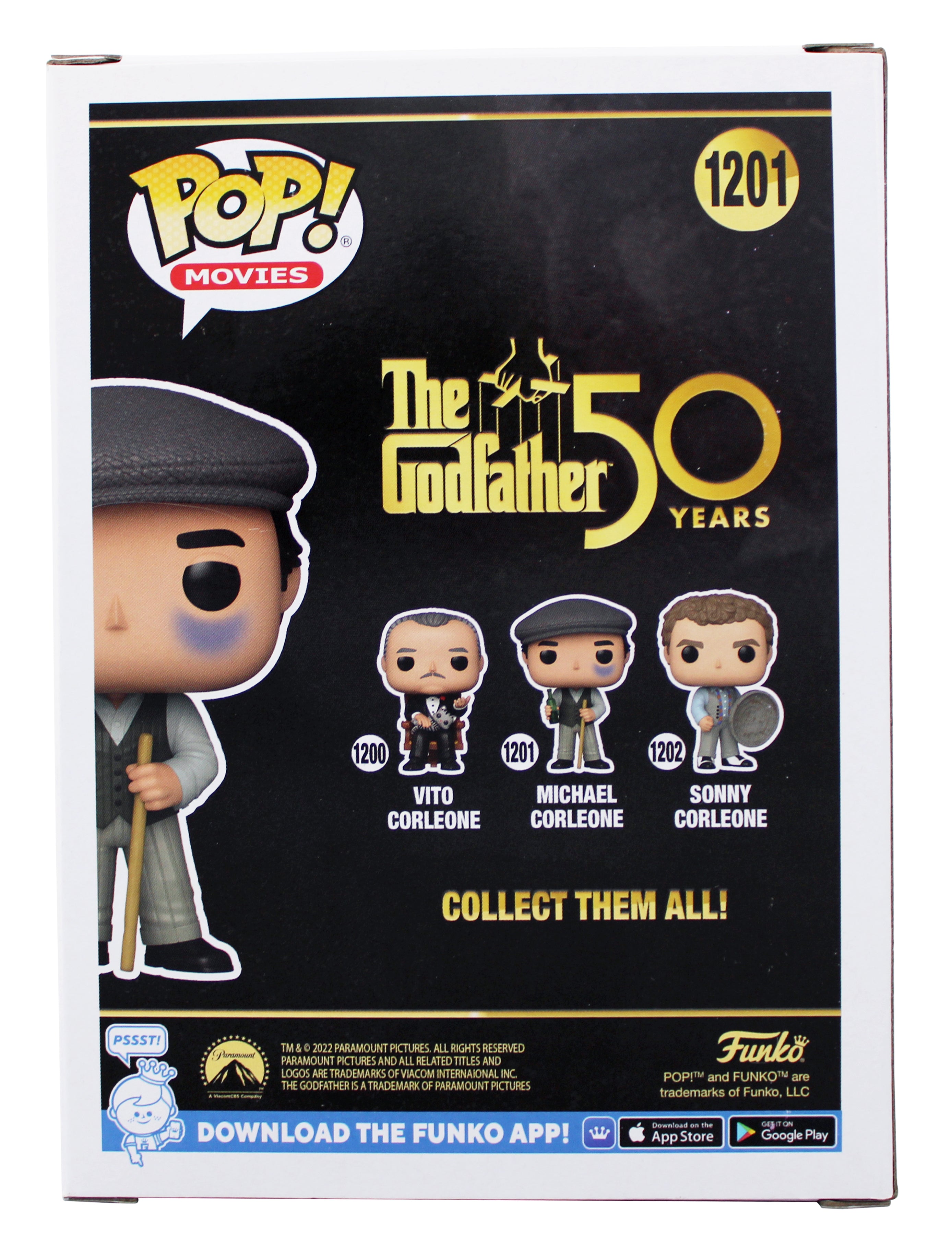 Al Pacino The Godfather Authentic Signed #1201 Funko Pop Vinyl Figure BAS