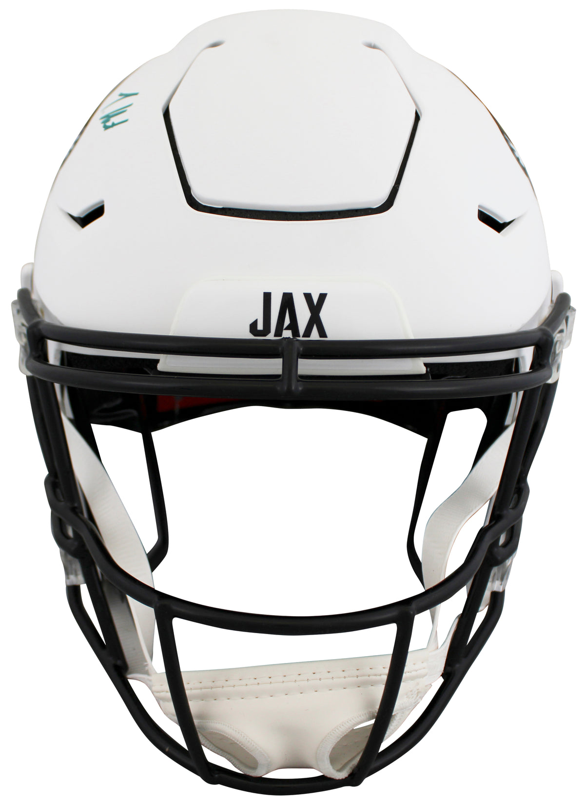 Jaguars Travis Hunter Signed 2024 On-Field Alt Speed Flex Full Size Helmet BAS W