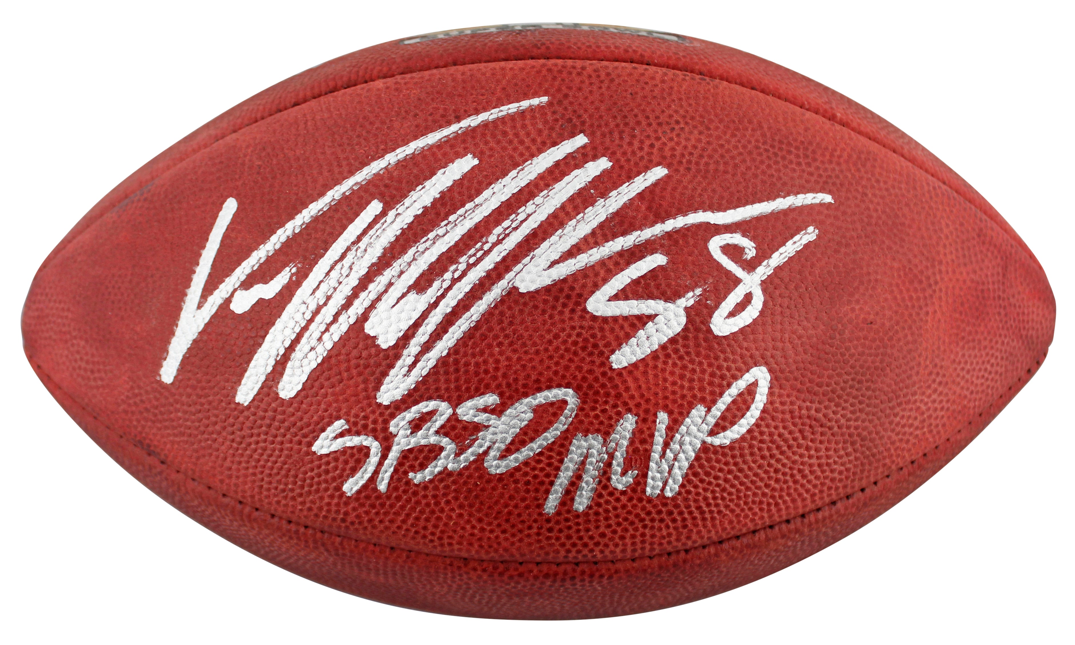 Broncos Von Miller "SB 50 MVP" Signed Official Wilson SB Logo Nfl Football BAS W