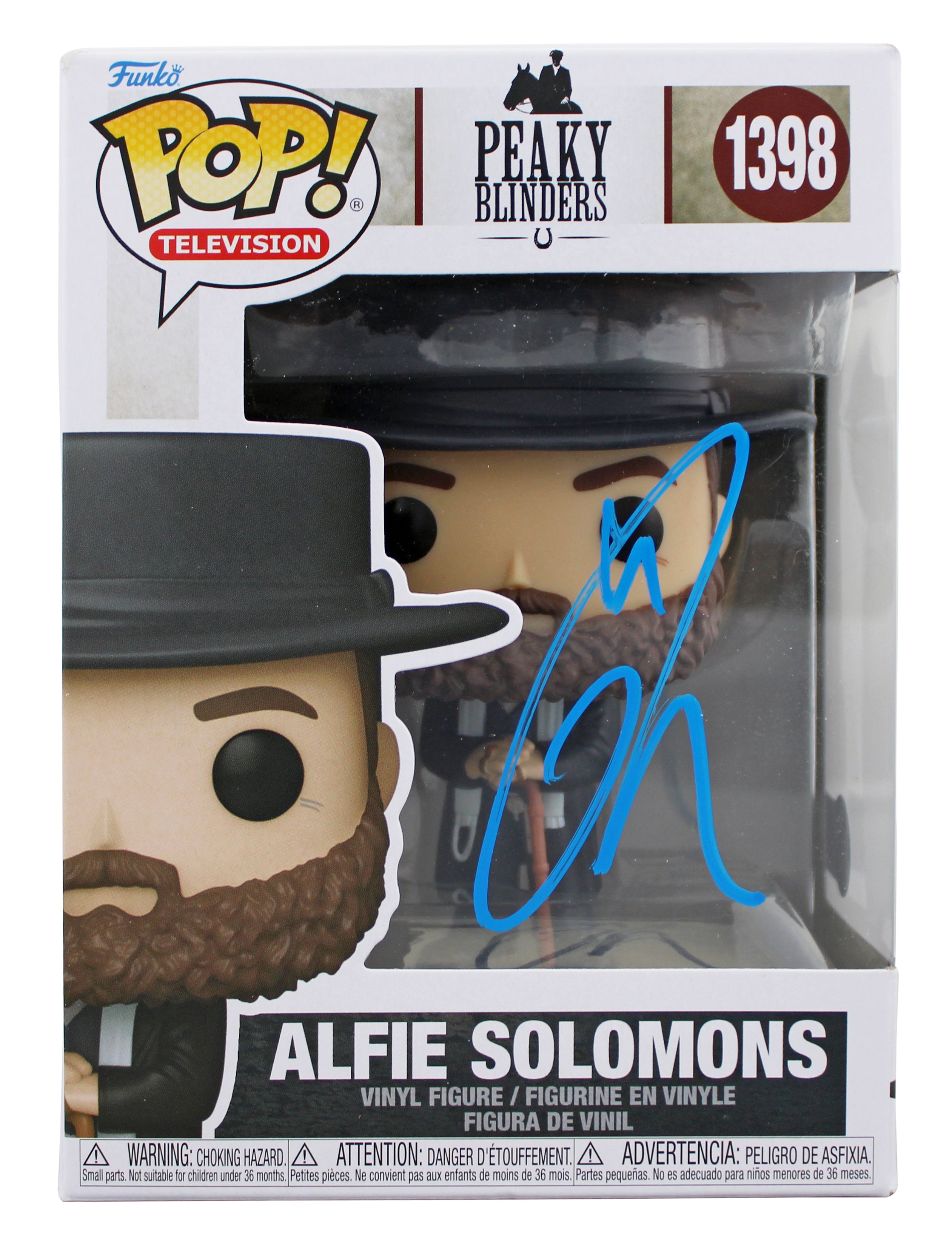 Tom Hardy Peaky Blinders Authentic Signed #1398 Funko Pop Vinyl Figure BAS