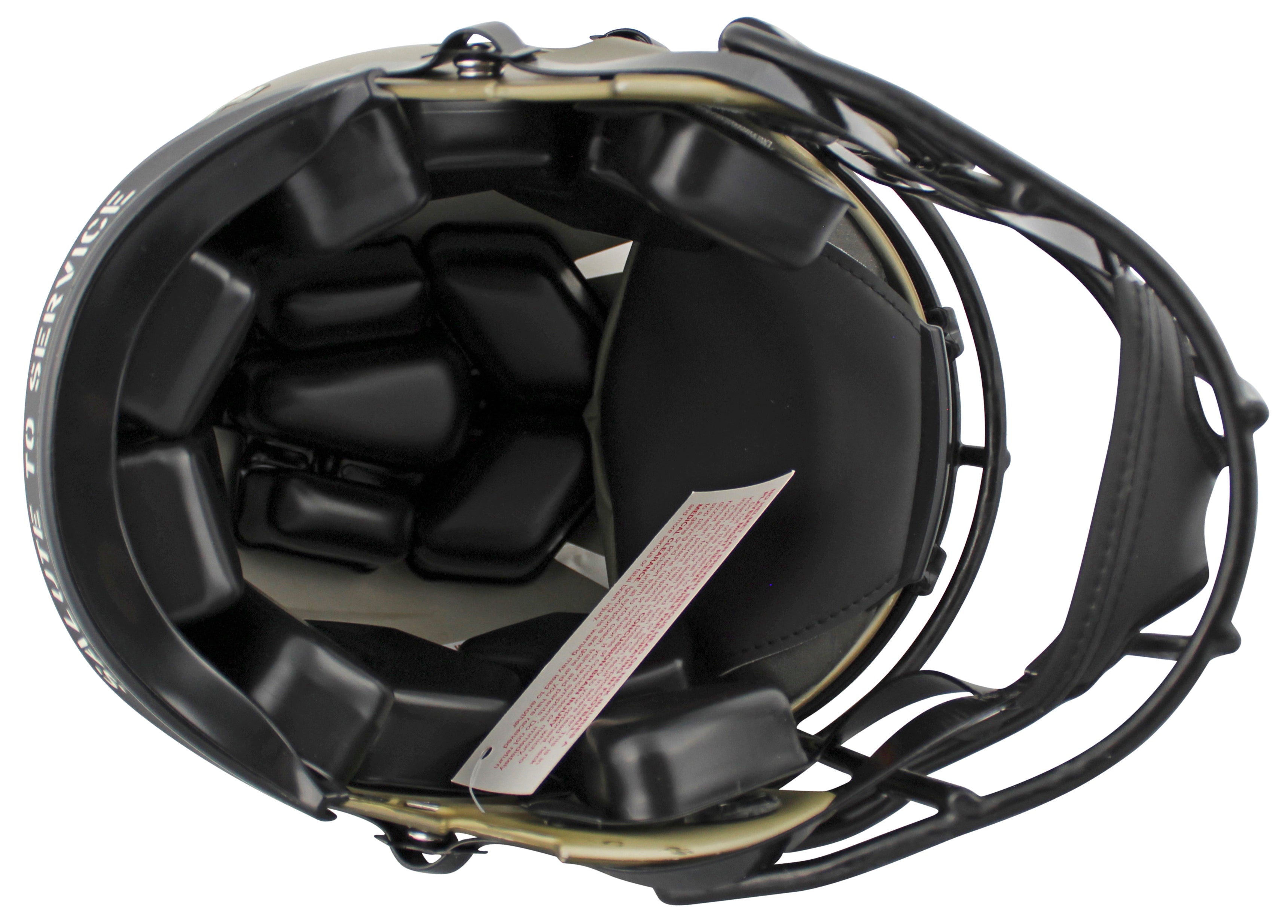 Broncos Von Miller Signed Salute To Service Full Size Speed Proline Helmet BAS W