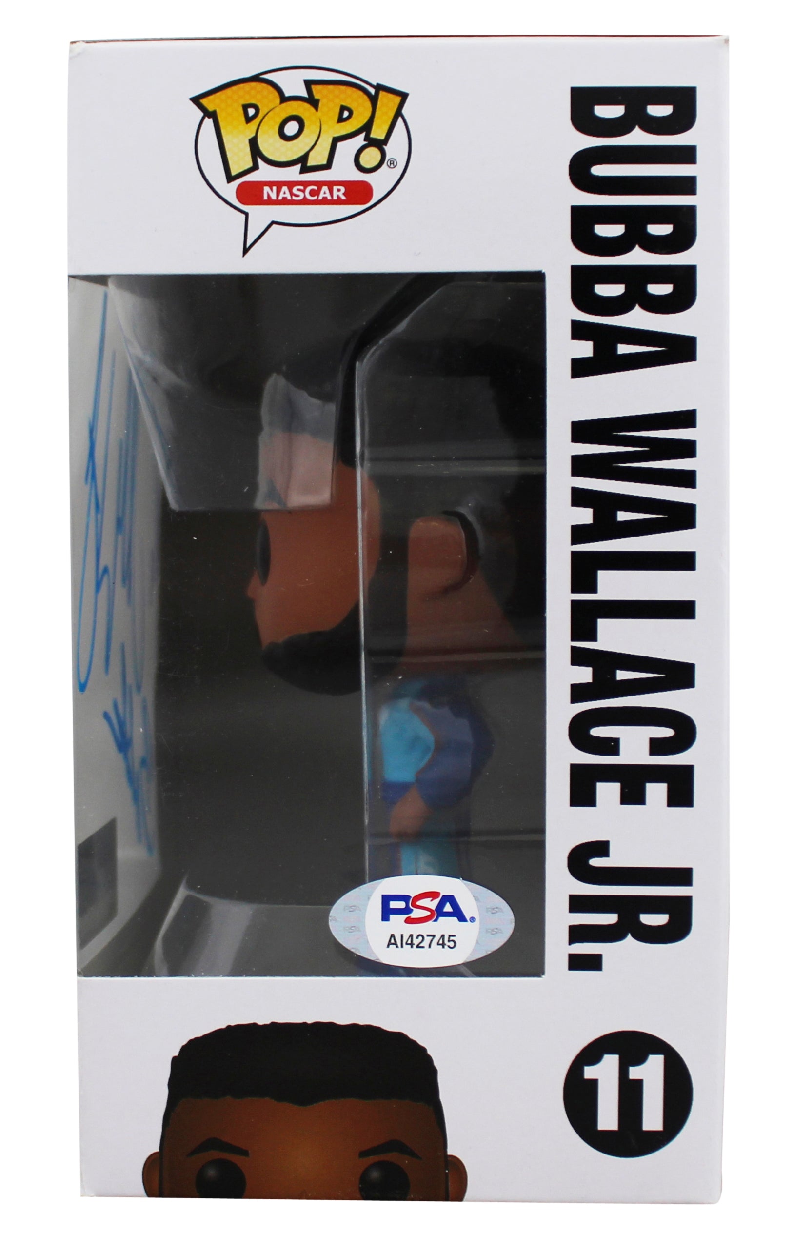 Bubba Wallace Jr. Authentic Signed #11 Funko Pop Vinyl Figure PSA/DNA