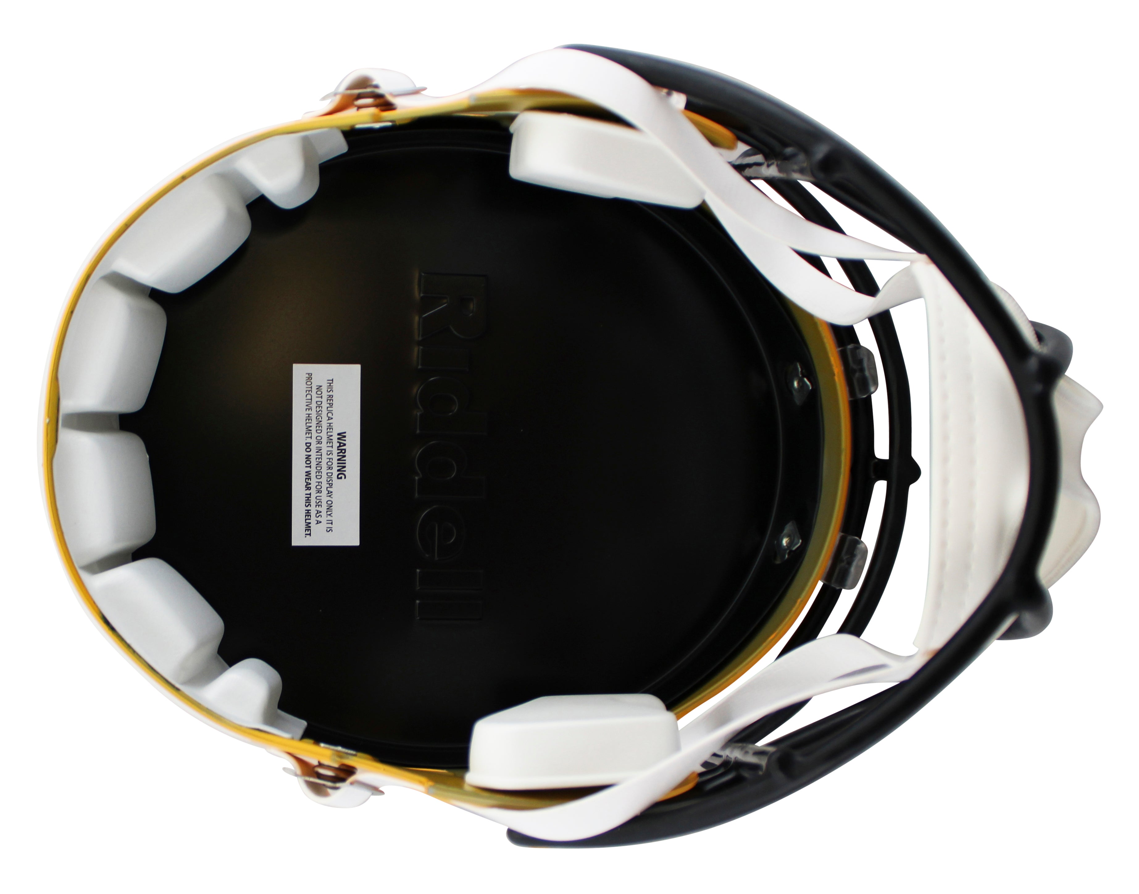 Steelers Hines Ward Signed Yellow Full Size Speed Rep Helmet W/ Case BAS Witness