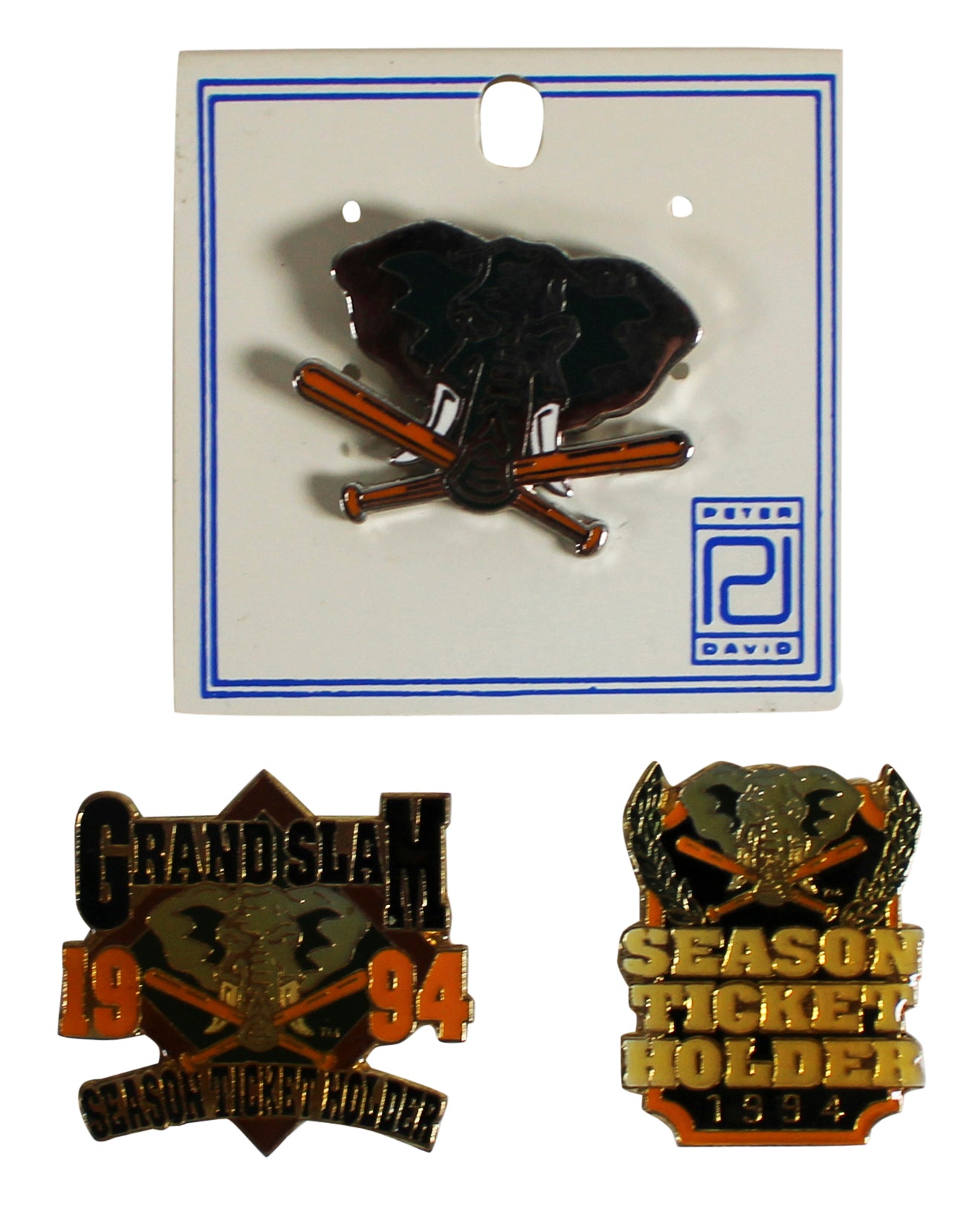 Athletics 1994 Season Collector Pin Set Un-signed 3