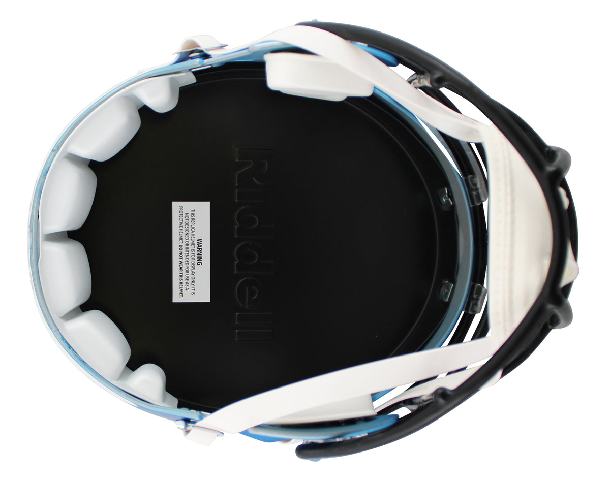Lions Ndamukong Suh Signed 2024 On-Field Alt F/S Speed Rep Helmet JSA #WC846050
