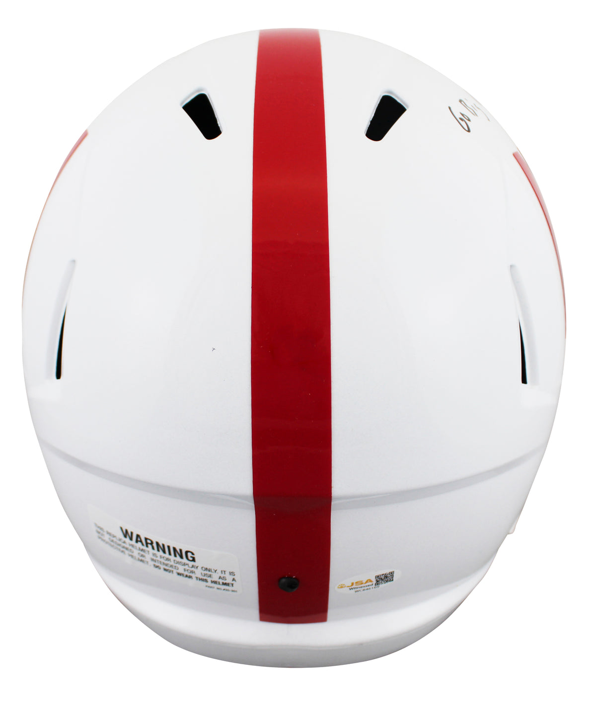 Nebraska Ndamukong Suh "Go Big Red" Signed F/S Speed Rep Helmet JSA W #WC846169