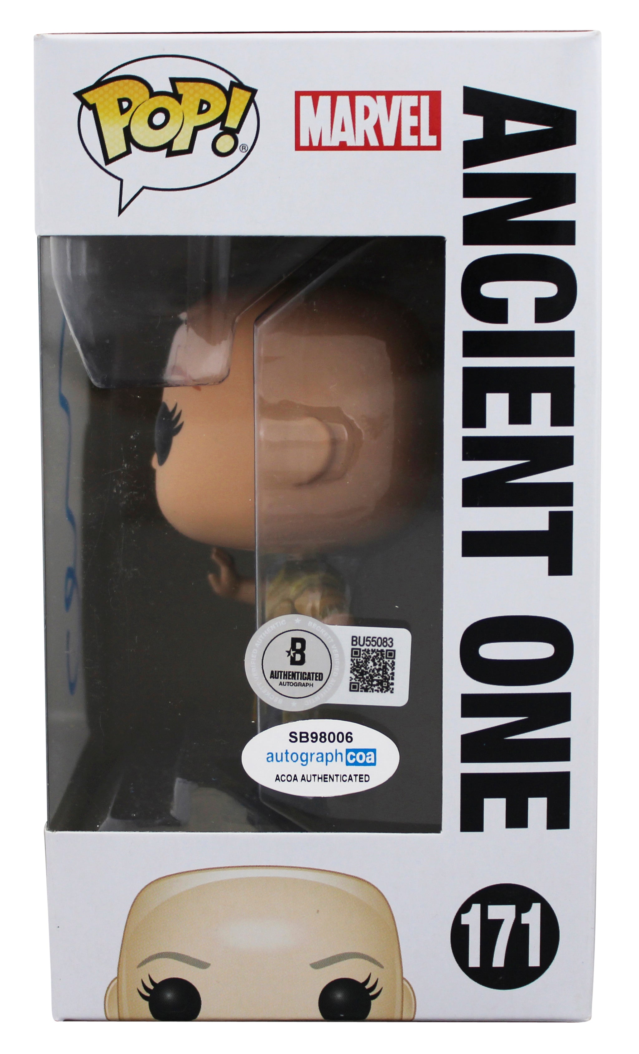 Tilda Swinton Doctor Strange Signed #171 Funko Pop Vinyl Figure BAS #BU55083