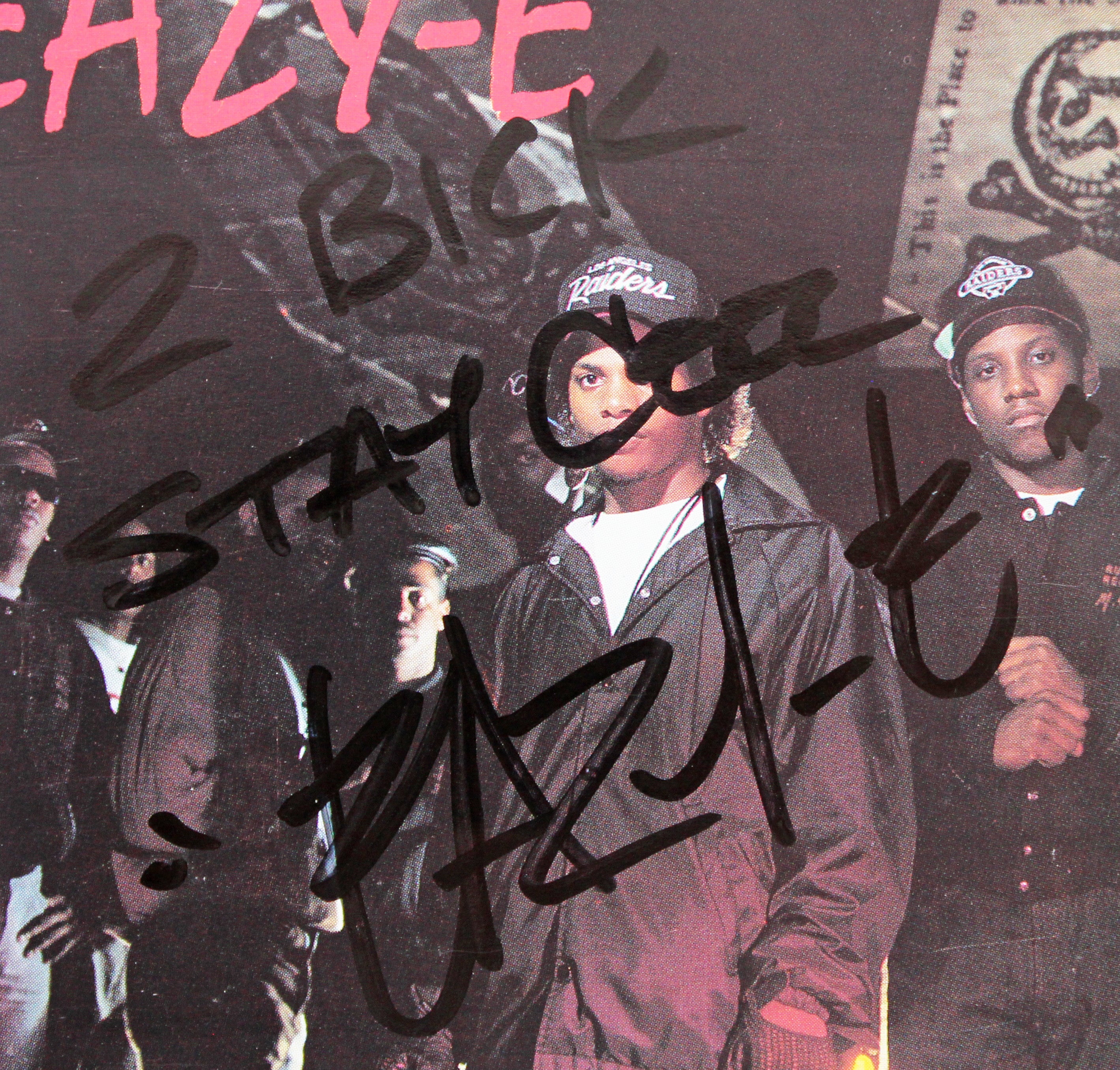 Eazy-E "2 Bick Stay Cool" Signed Eazy-Duz-It Cd Insert W/ Disk JSA #XX80870