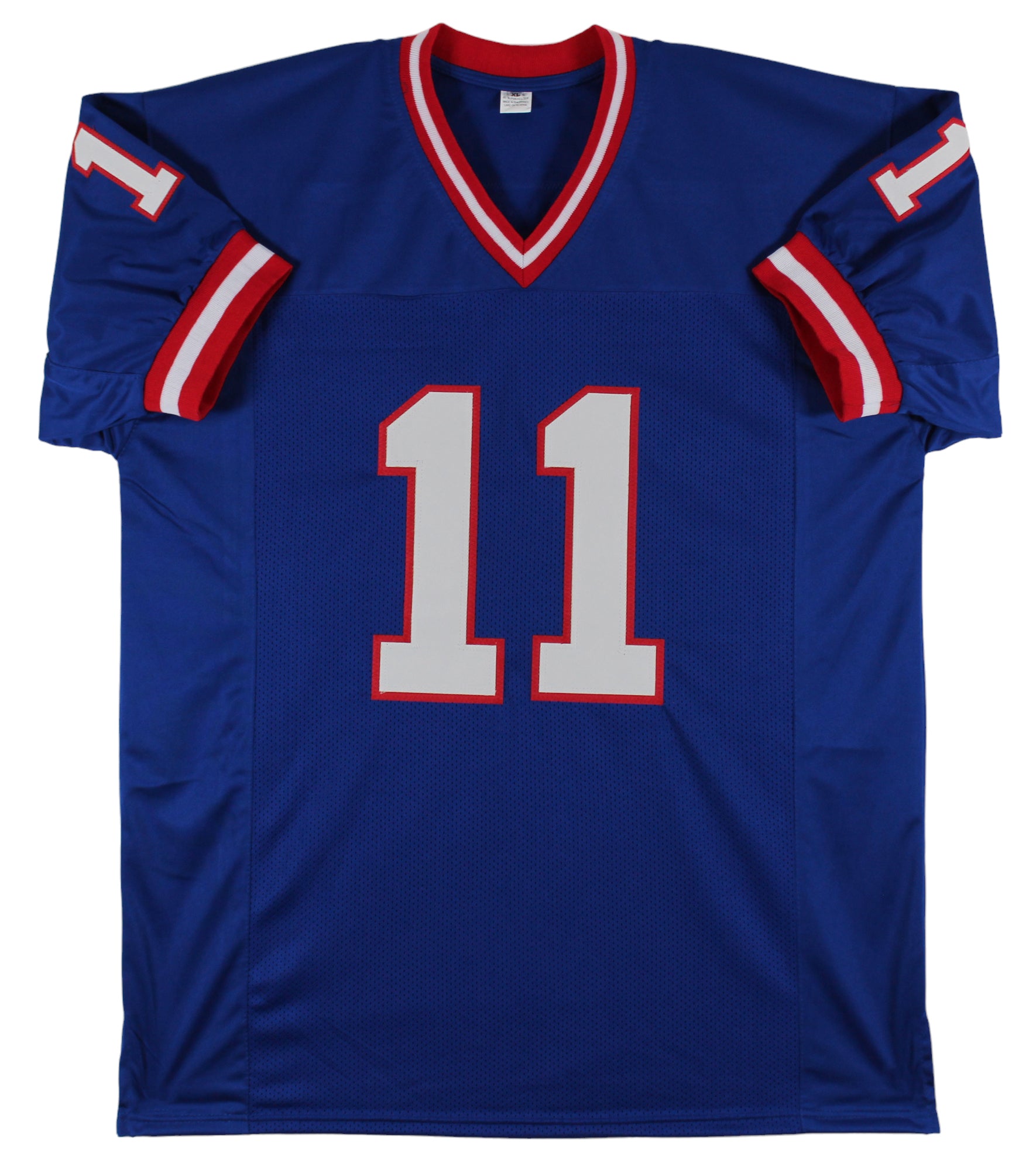 Phil Simms Authentic Signed Blue Pro Style Jersey Autographed BAS Witnessed HOLIDAY DOORBUSTER