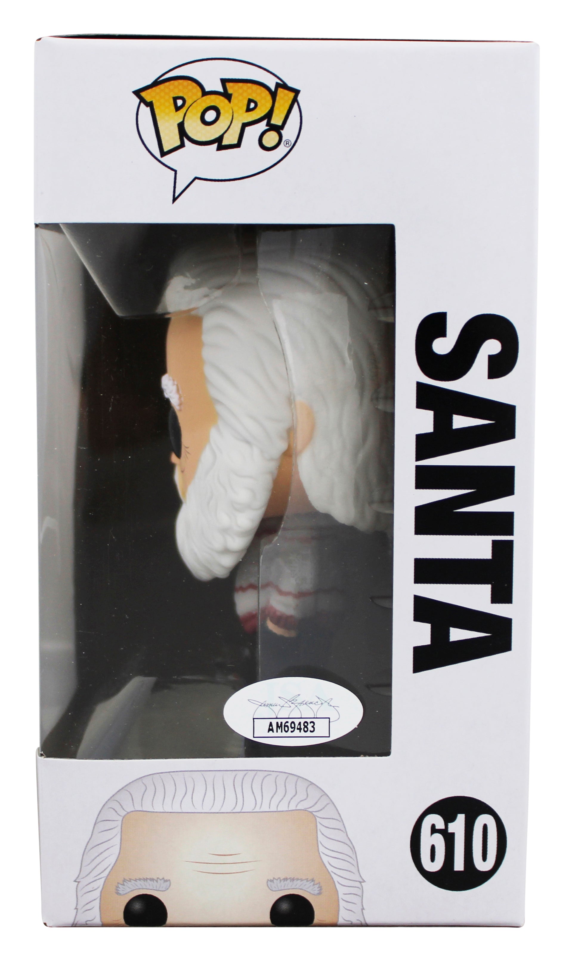 Tim Allen The Santa Clause Signed Santa #610 Funko Pop Vinyl Figure JSA #AM69483