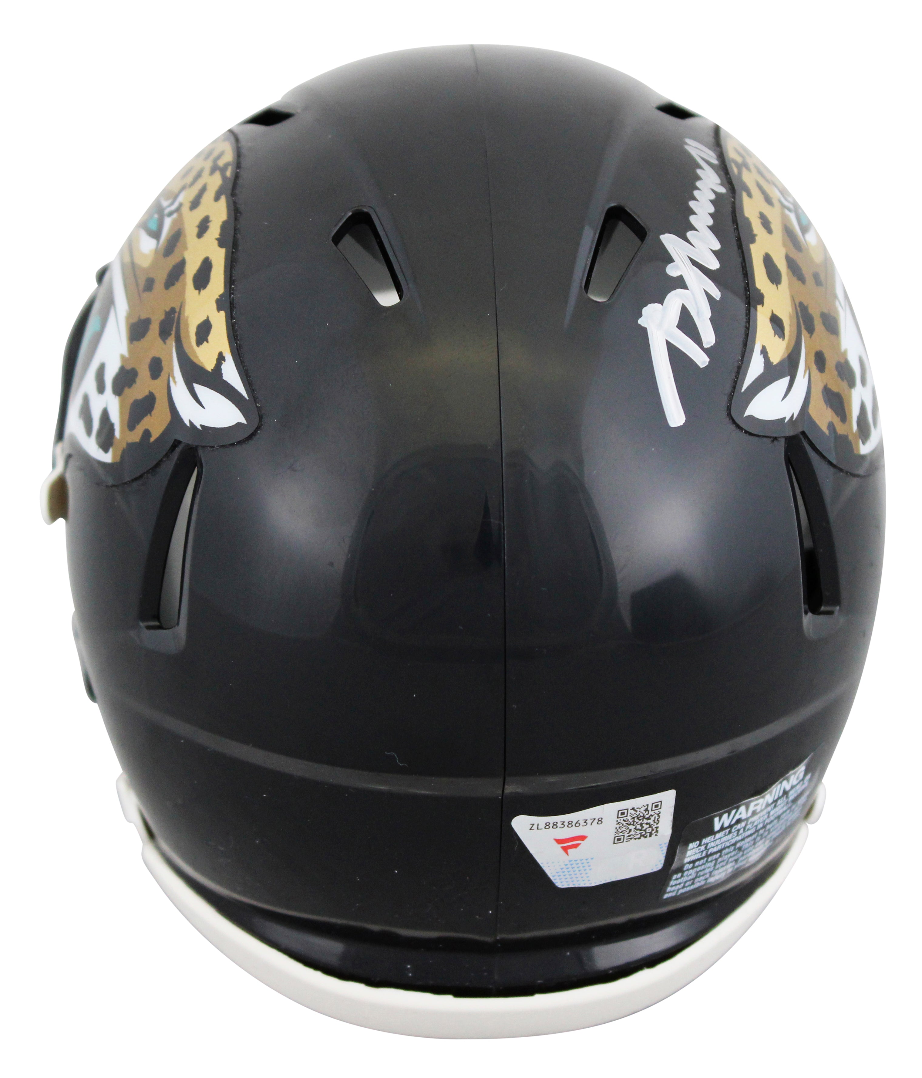 Jaguars Brian Thomas Jr. Authentic Signed Speed Mini Helmet Fanatics #ZL88386378