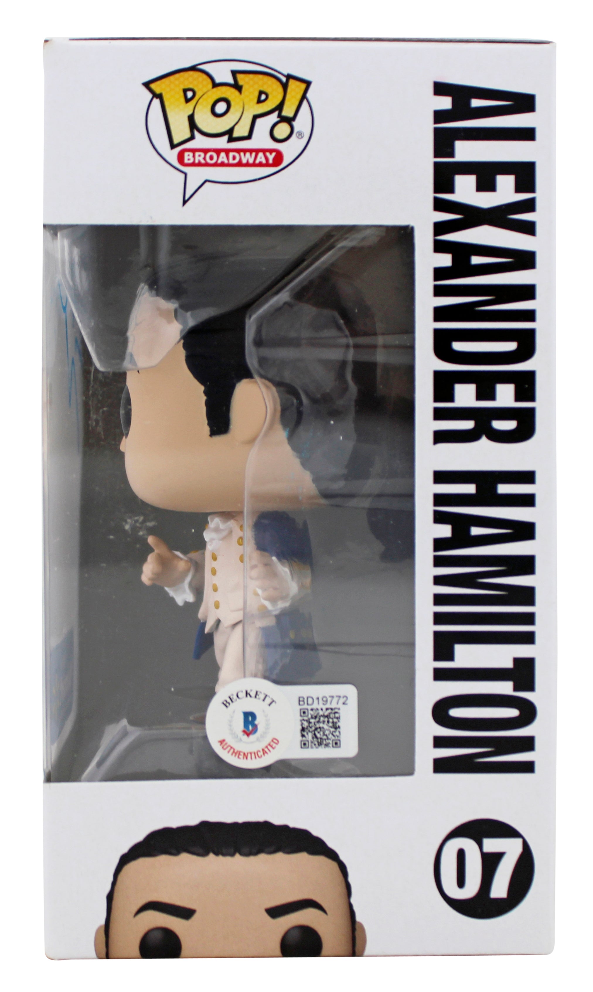 Lin-Manuel Miranda Hamilton Authentic Signed #07 Funko Pop Vinyl Figure BAS