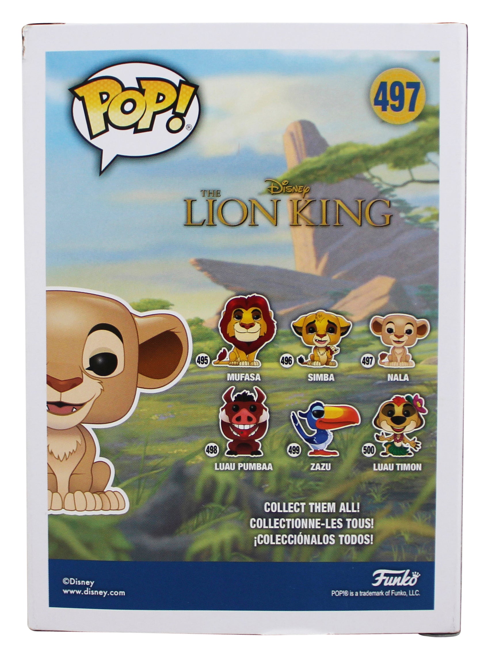 Shahadi Wright Joseph The Lion King Signed #497 Funko Pop Figure PSA #AQ49663