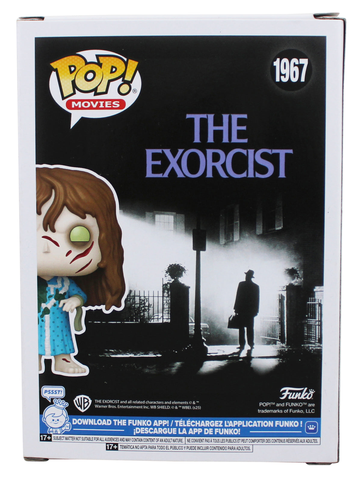 Linda Blair The Exorcist Signed Regan #1967 Funko Pop Figure BAS Wit #4W917756
