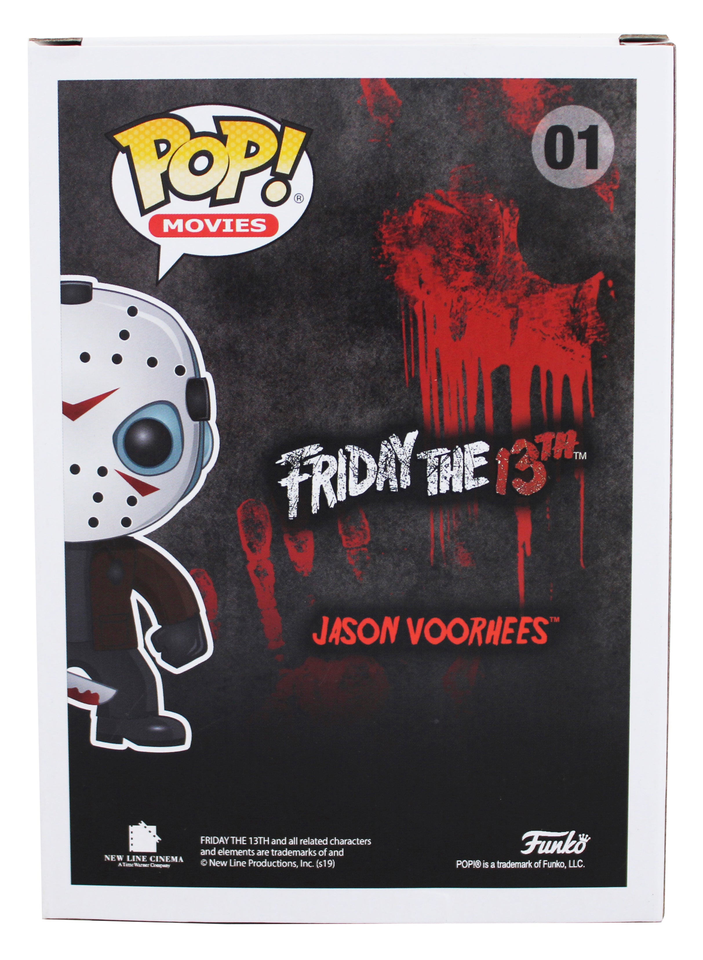 Ari Lehman Friday The 13th "2x Insc" Signed #01 Funko Pop Figure BAS W #3W150406