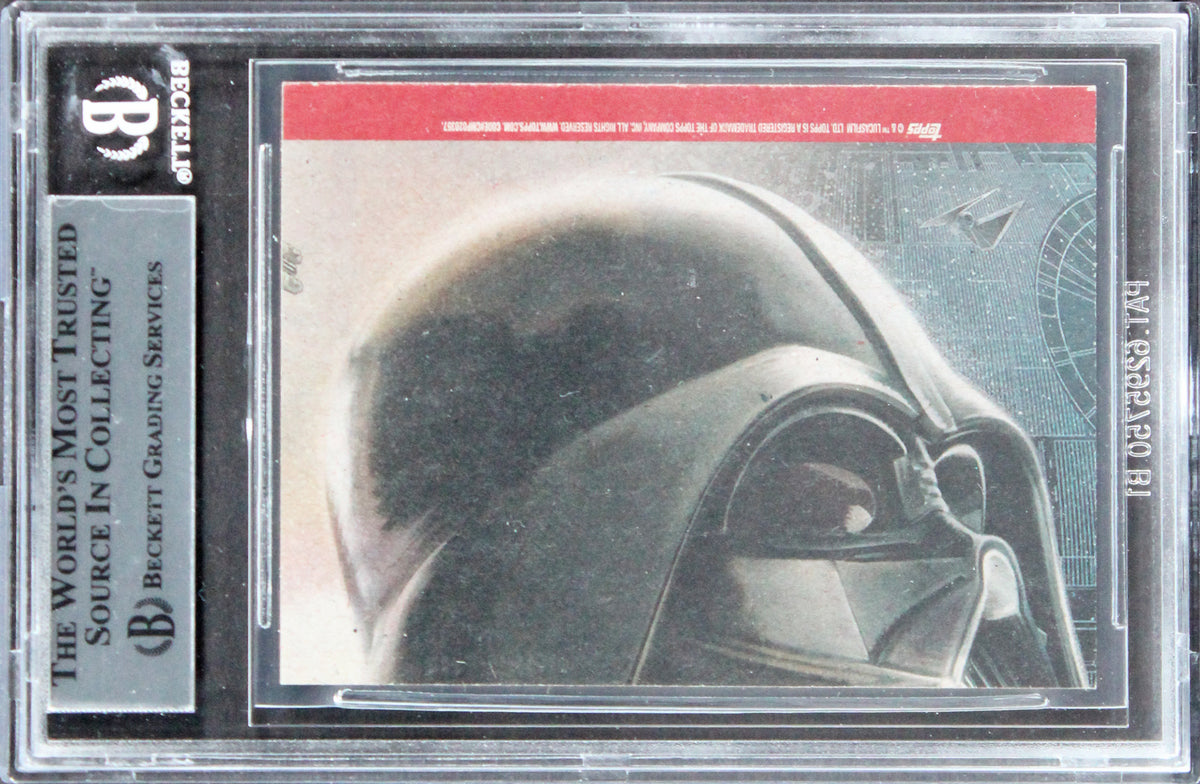 Diego Luna Signed 2016 Star Wars Rogue One Mission Briefing #104 Card BAS Slab 2