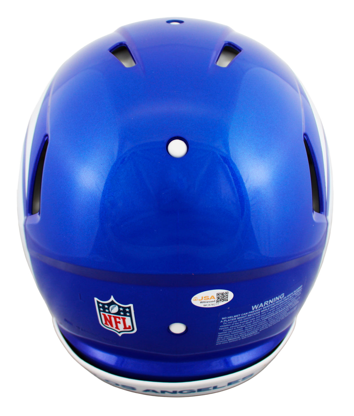 Rams Davante Adams Signed 2026 On-Field Alt F/S Speed Proline Helmet W/ Case JSA