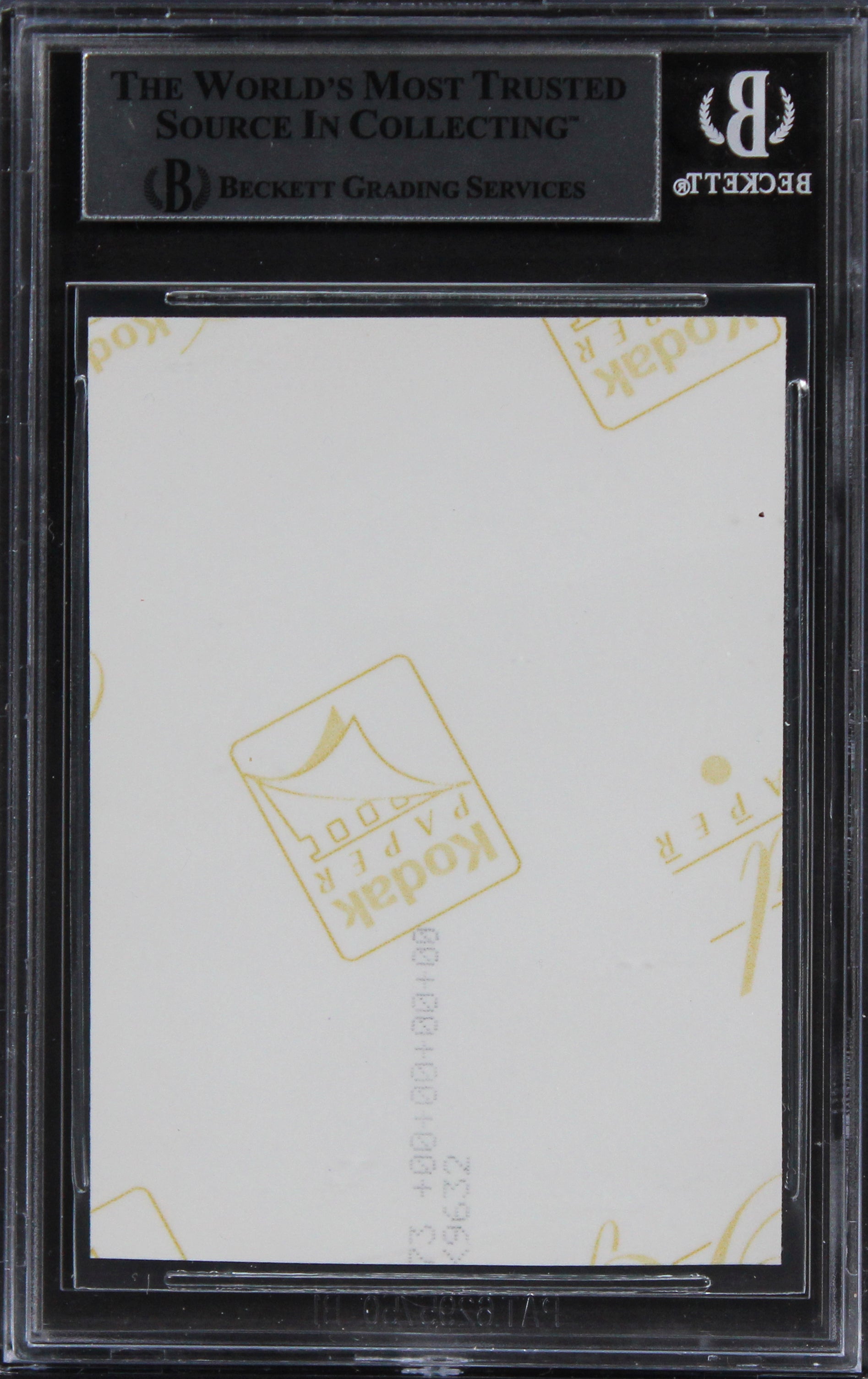 Paul Blake & Maria De Aragon Star Wars Signed Custom Trading Card BAS Slabbed