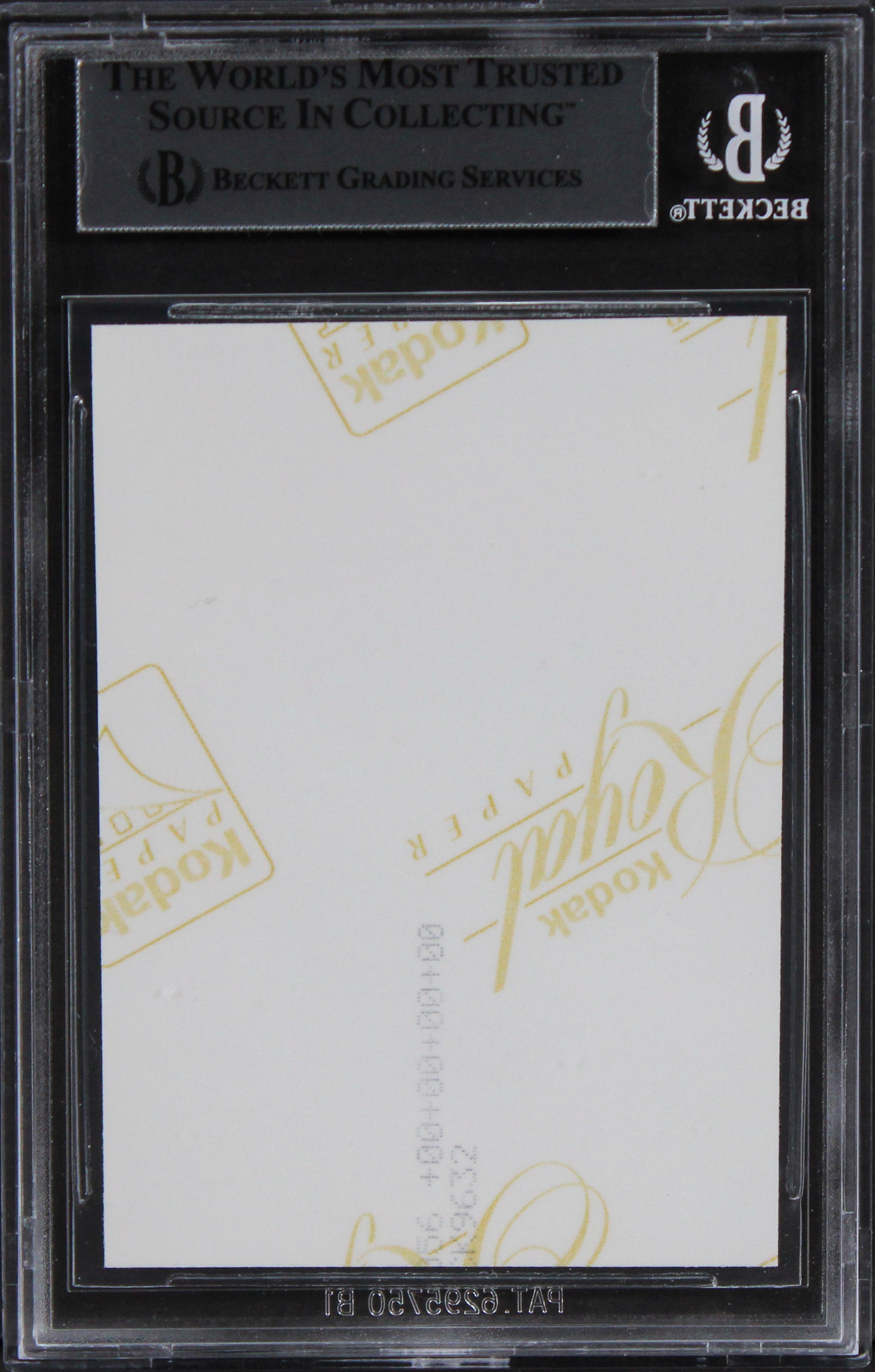 Ralph McQuarrie Star Wars Authentic Signed Custom Trading Card BAS Slabbed 4