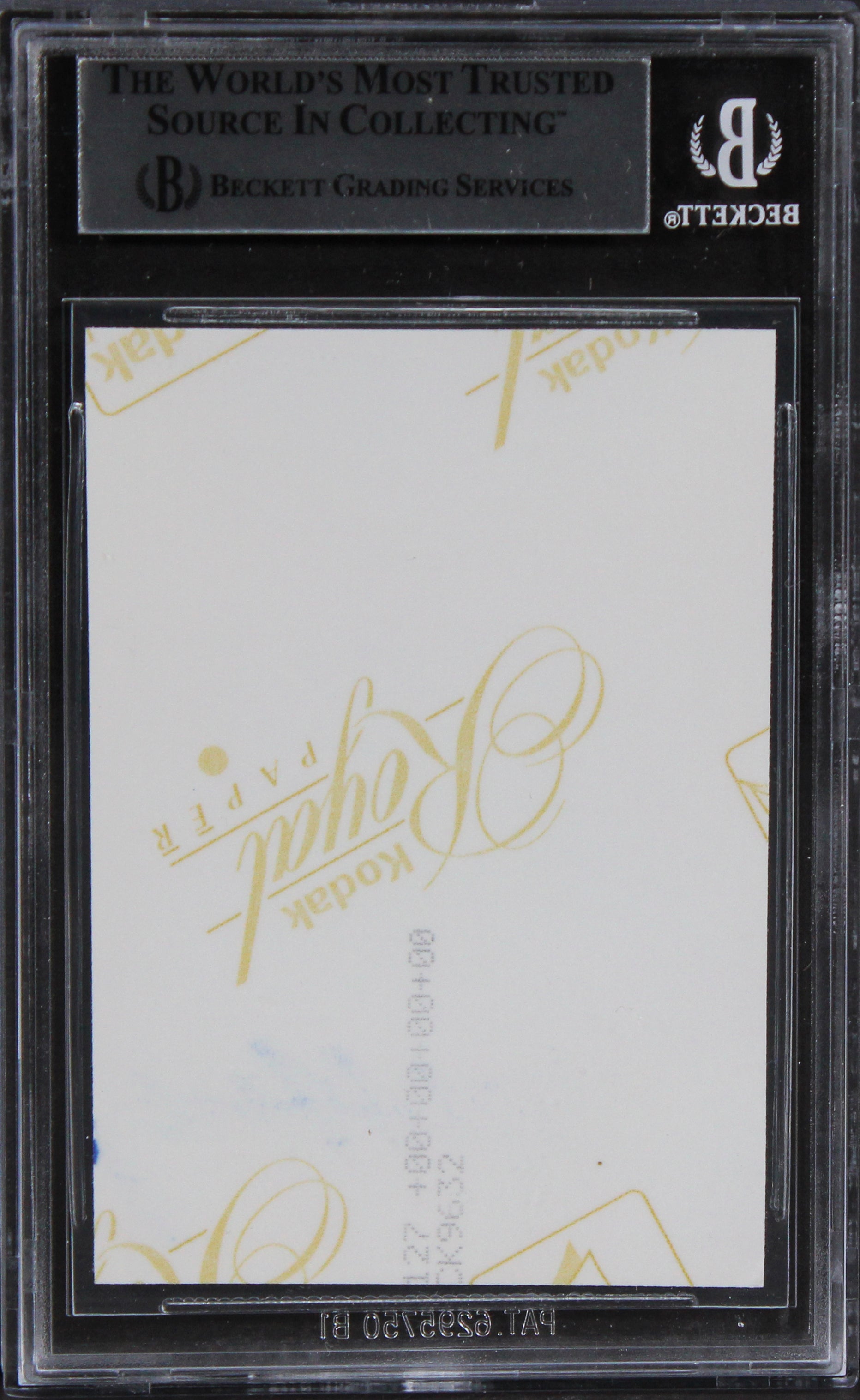 Drew Henley Star Wars Authentic Signed Custom Trading Card BAS Slabbed 3