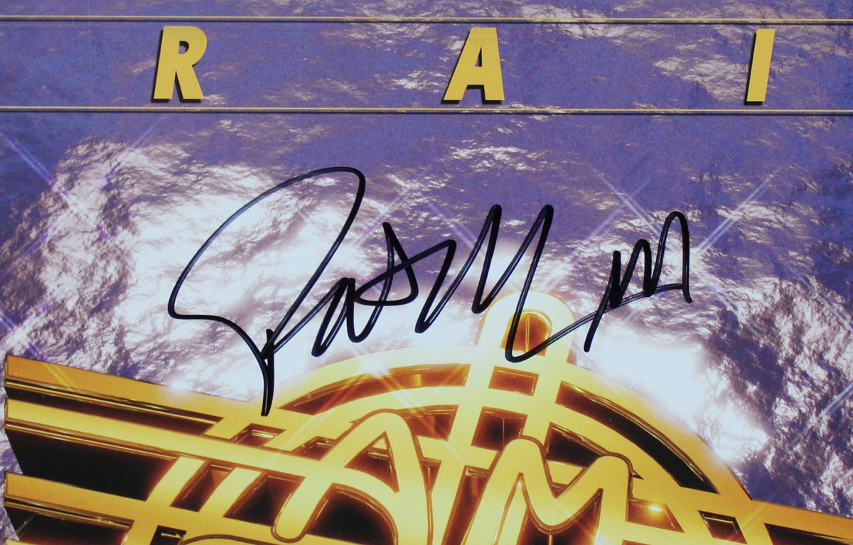 Pat Monahan Train Authentic Signed AM Gold Album Cover W/ Vinyl PSA/DNA #AQ74635