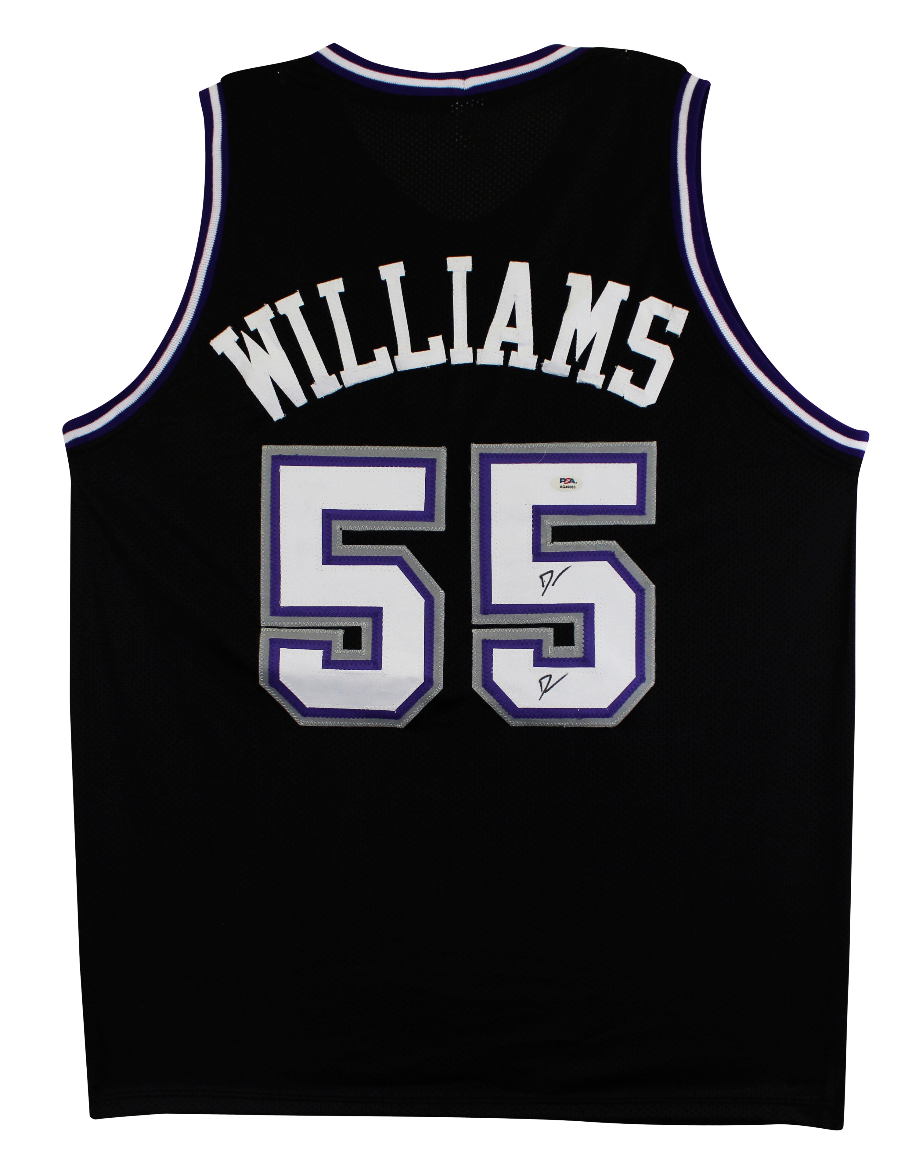 Jason Williams Authentic Signed Twice Black Pro Style Jersey PSA/DNA #AQ49083
