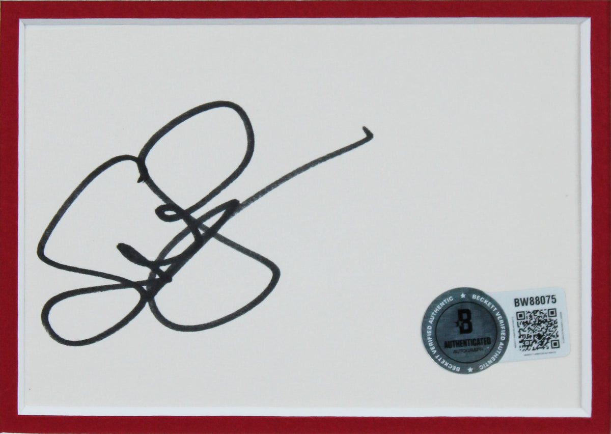 Susan Sarandon & Geena Davis Thelma & Louise Authentic Signed Framed Display BAS