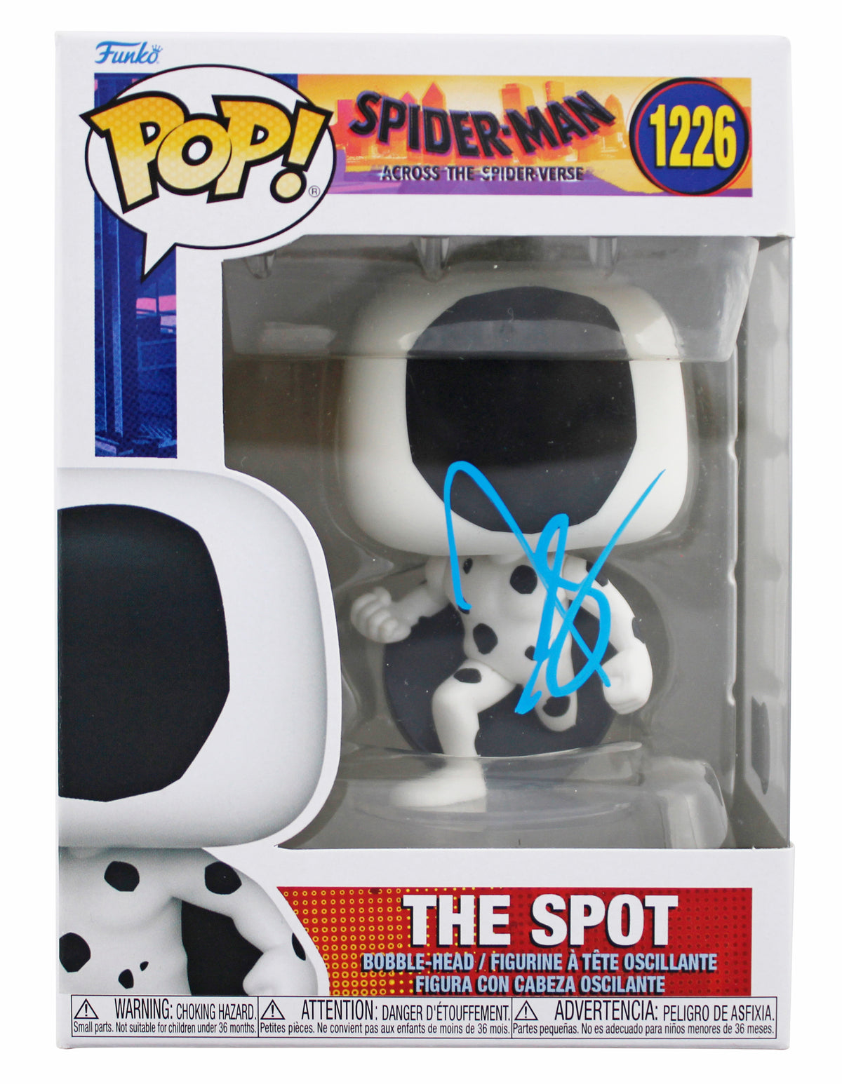 Jason Schwartzman Spider-Man Authentic Signed #1226 Funko Pop Vinyl Figure BAS