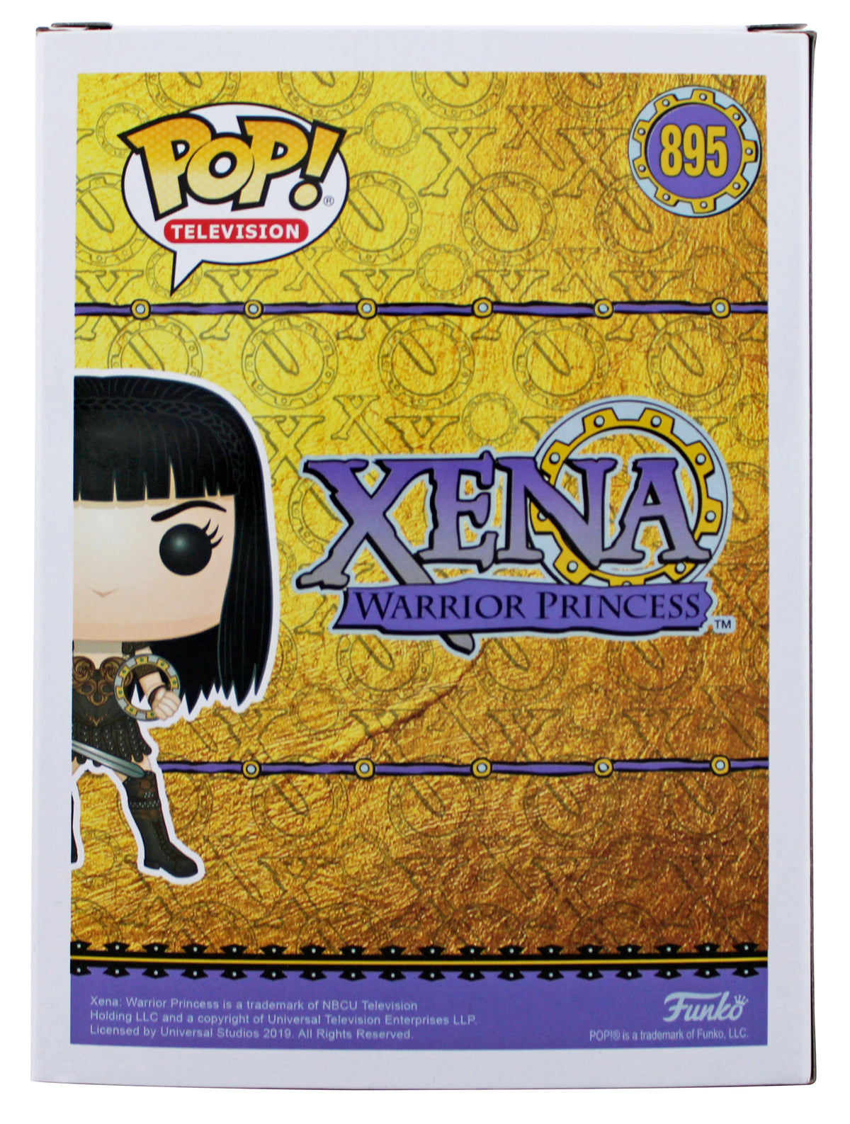 Lucy Lawless Xena Warrior Princess Signed #895 Funko Pop Vinyl Figure BAS