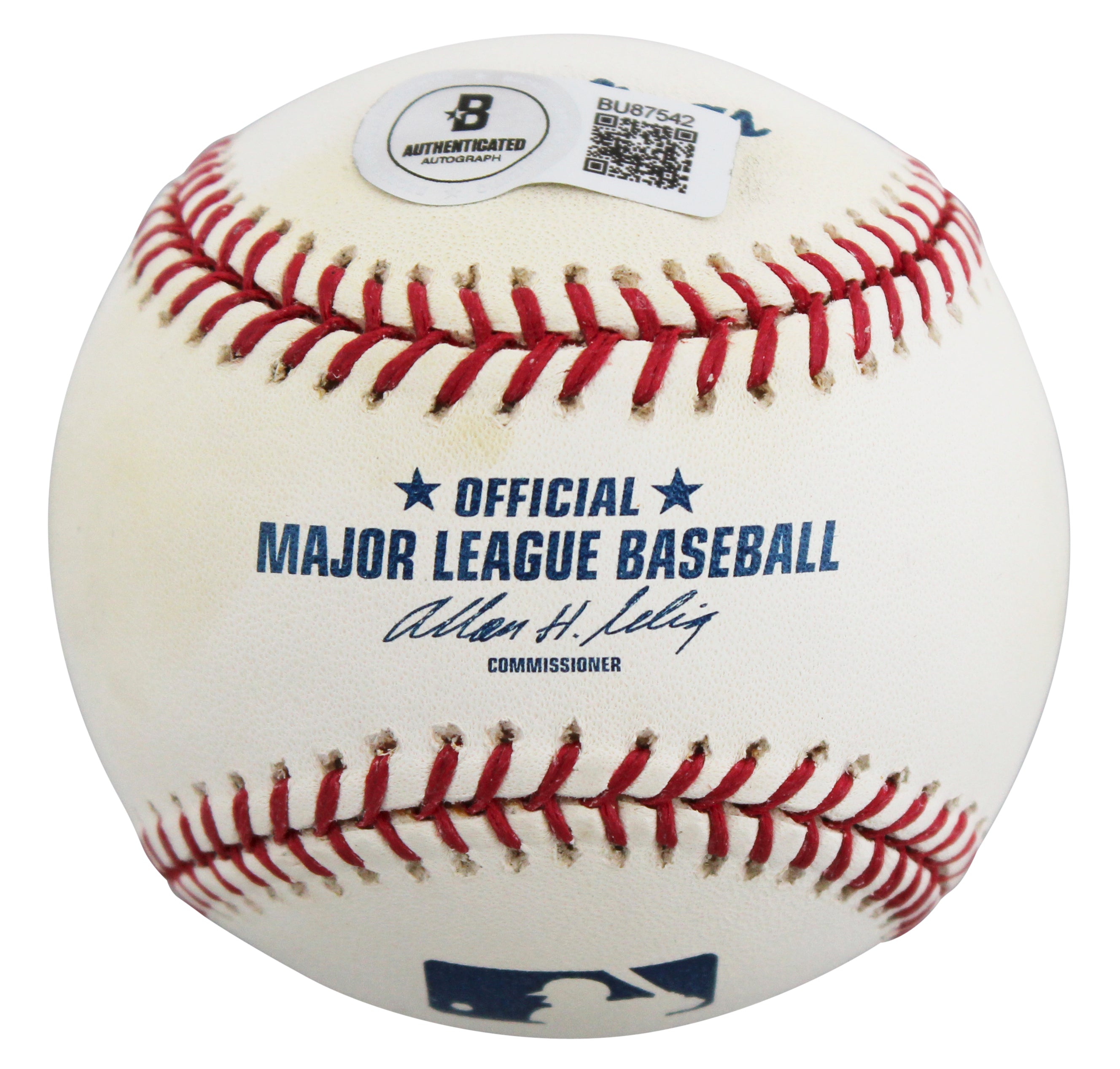 Tigers Lou Whitaker "78 ROY" Authentic Signed OML Baseball Autographed BAS