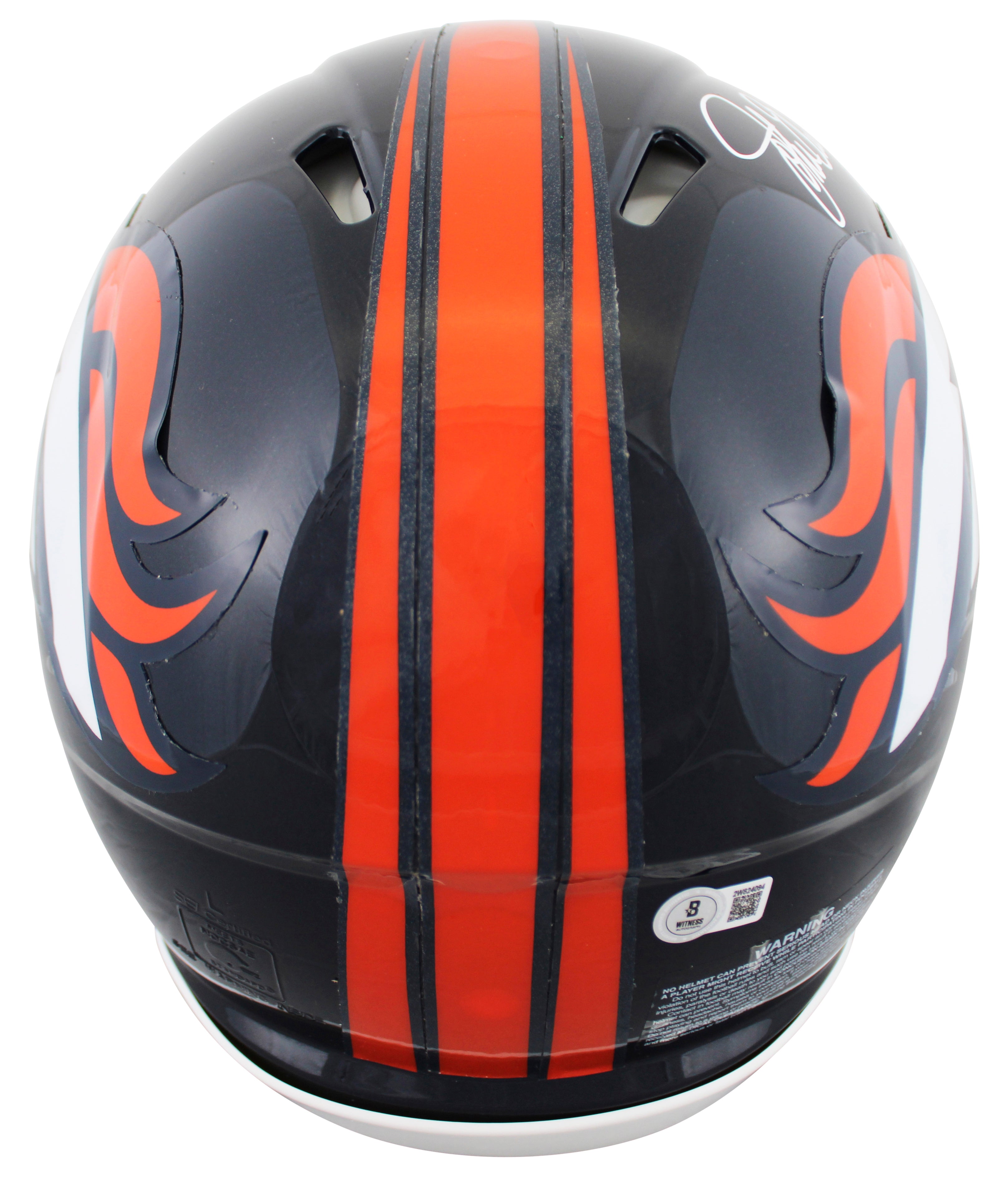 Broncos John Elway Signed Full Size Speed Proline Helmet w/ Case BAS Witnessed