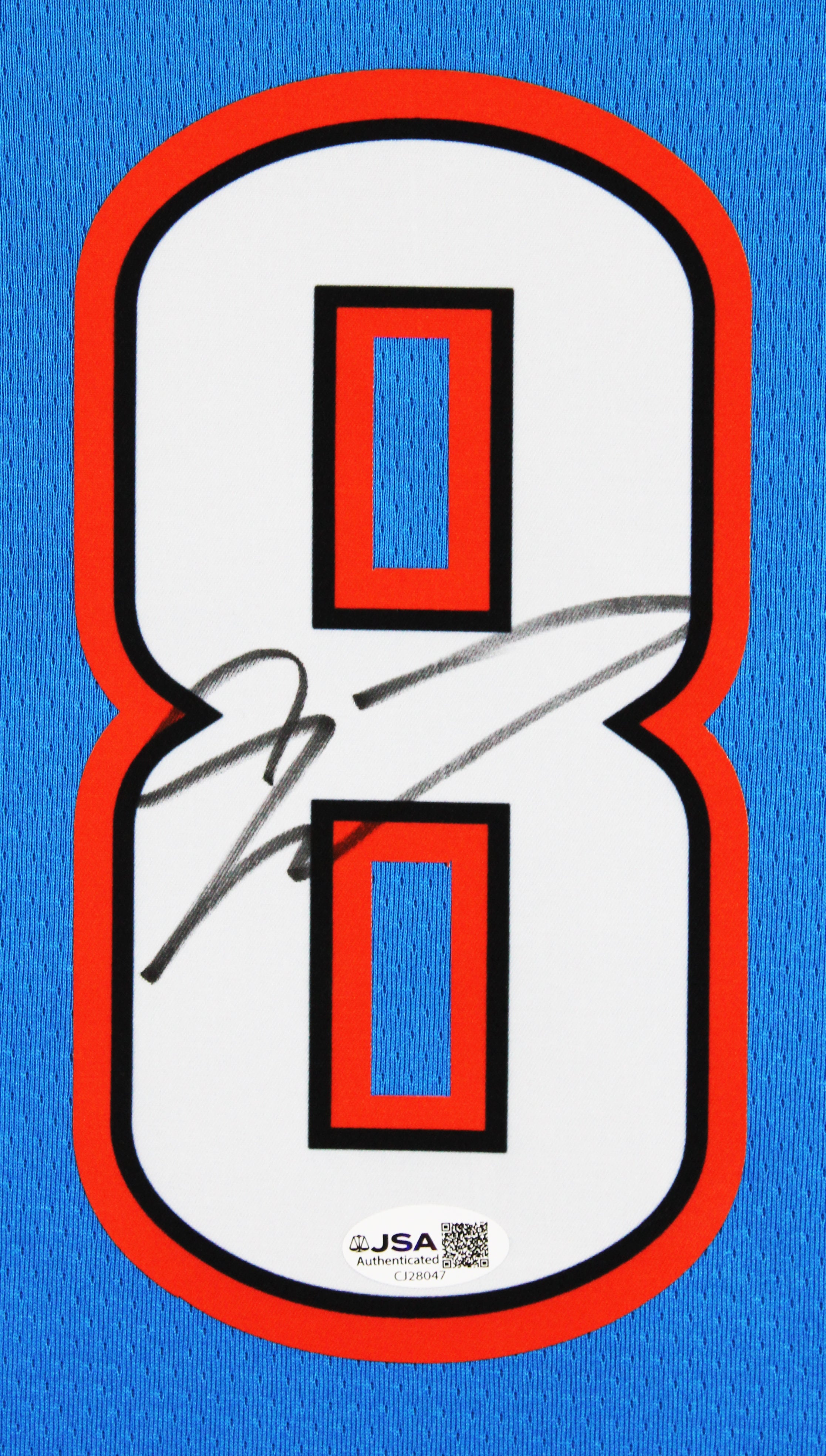 Thunder Jalen Williams Signed Blue Nike Icon Finals Edition Swingman Jersey JSA