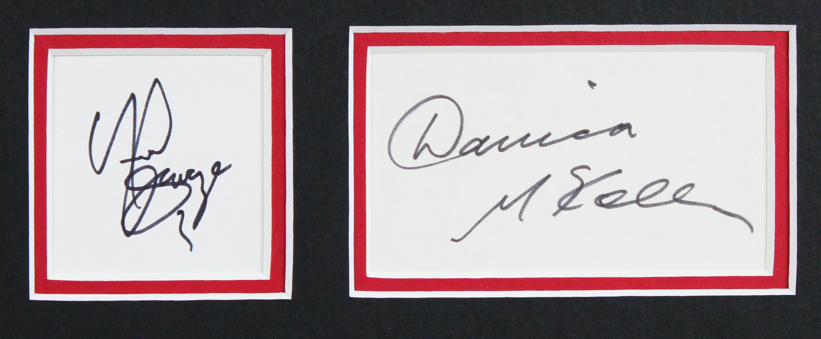Danica McKellar & Fred Savage Wonder Years Signed Framed Display BAS #AD04916