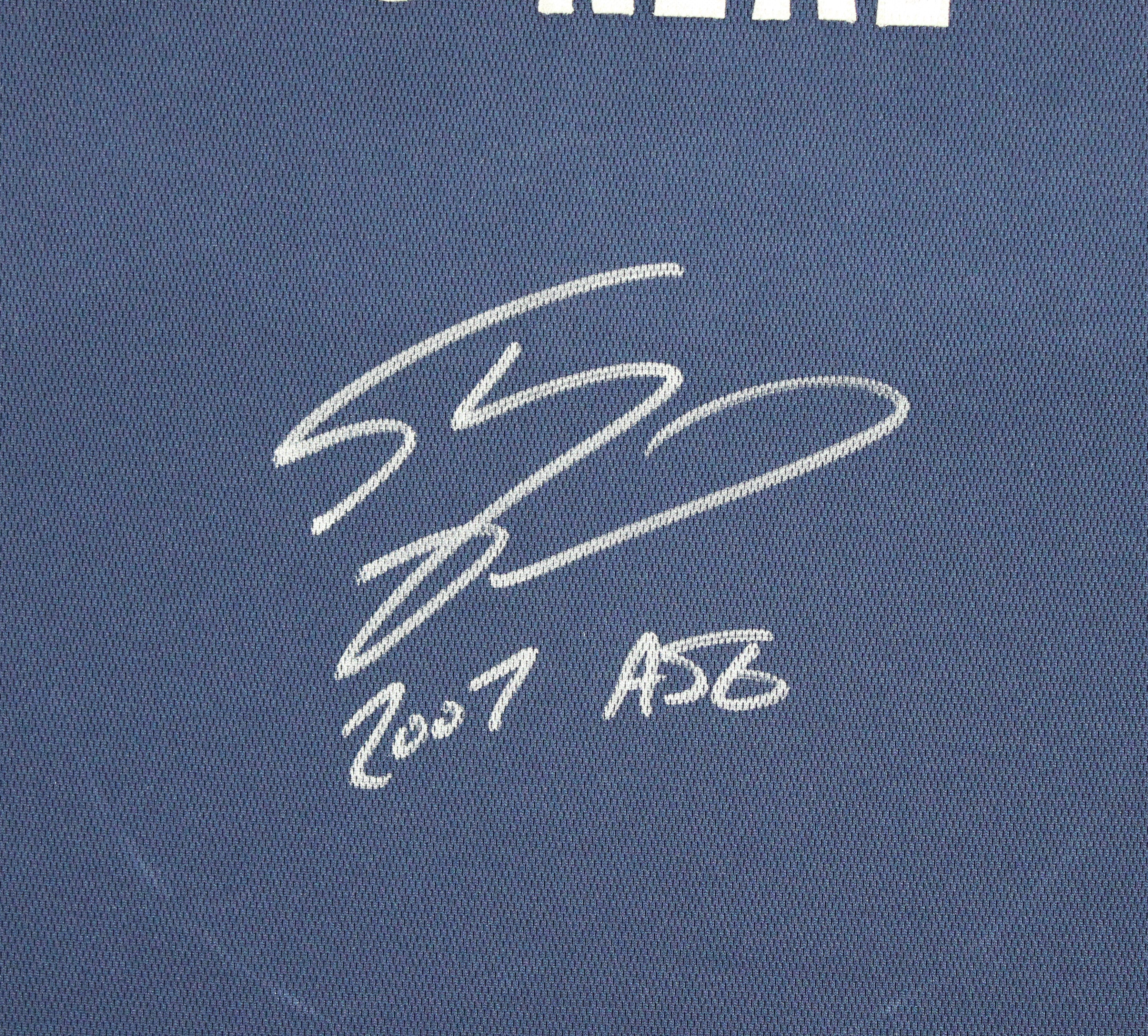 Shaquille O'Neal Signed Team Issued Navy 2007 NBA ASG Adidas Jersey BAS & SIA