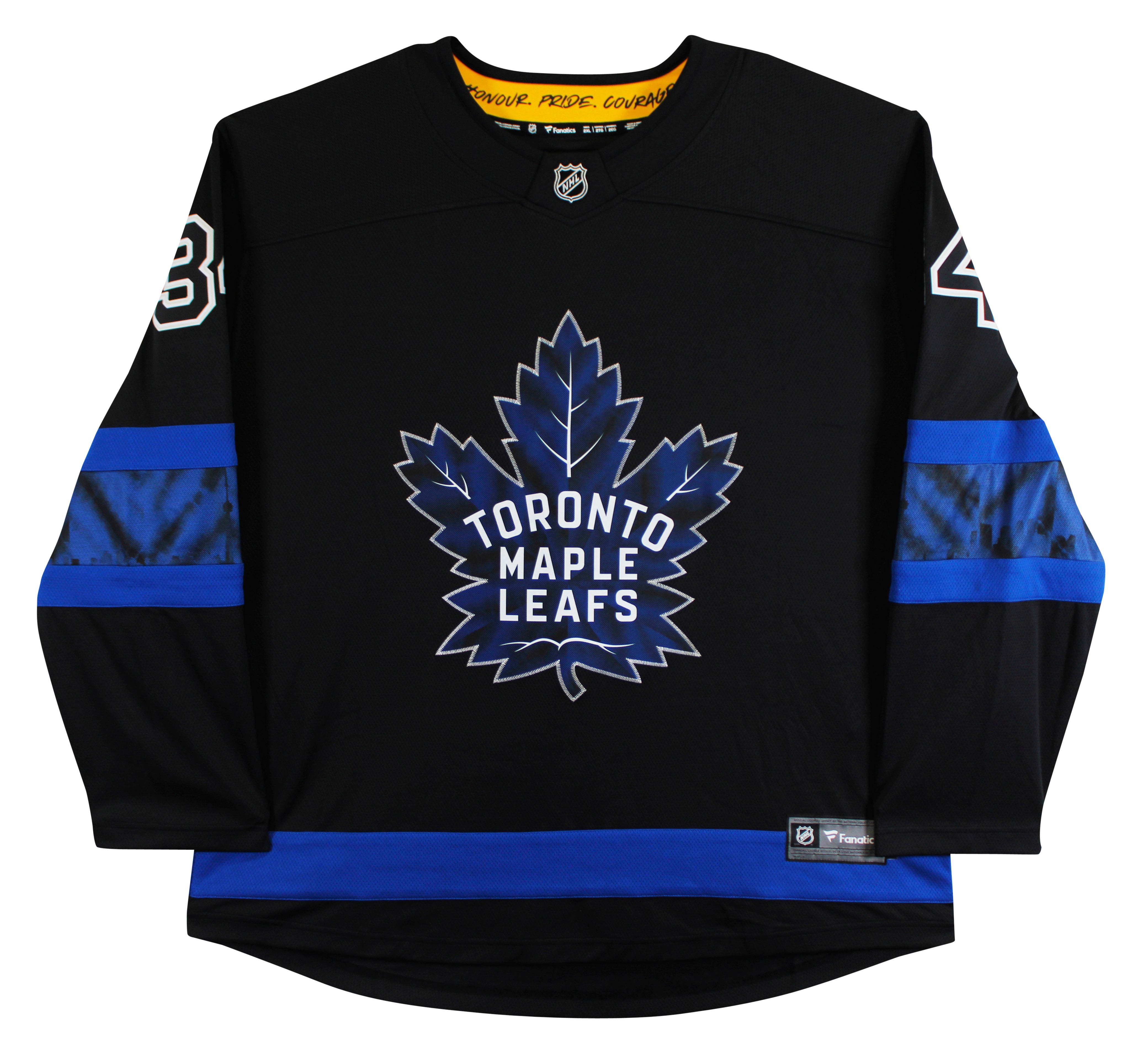 Maple Leafs Auston Matthews Authentic Signed Black Fanatics Jersey Fanatics