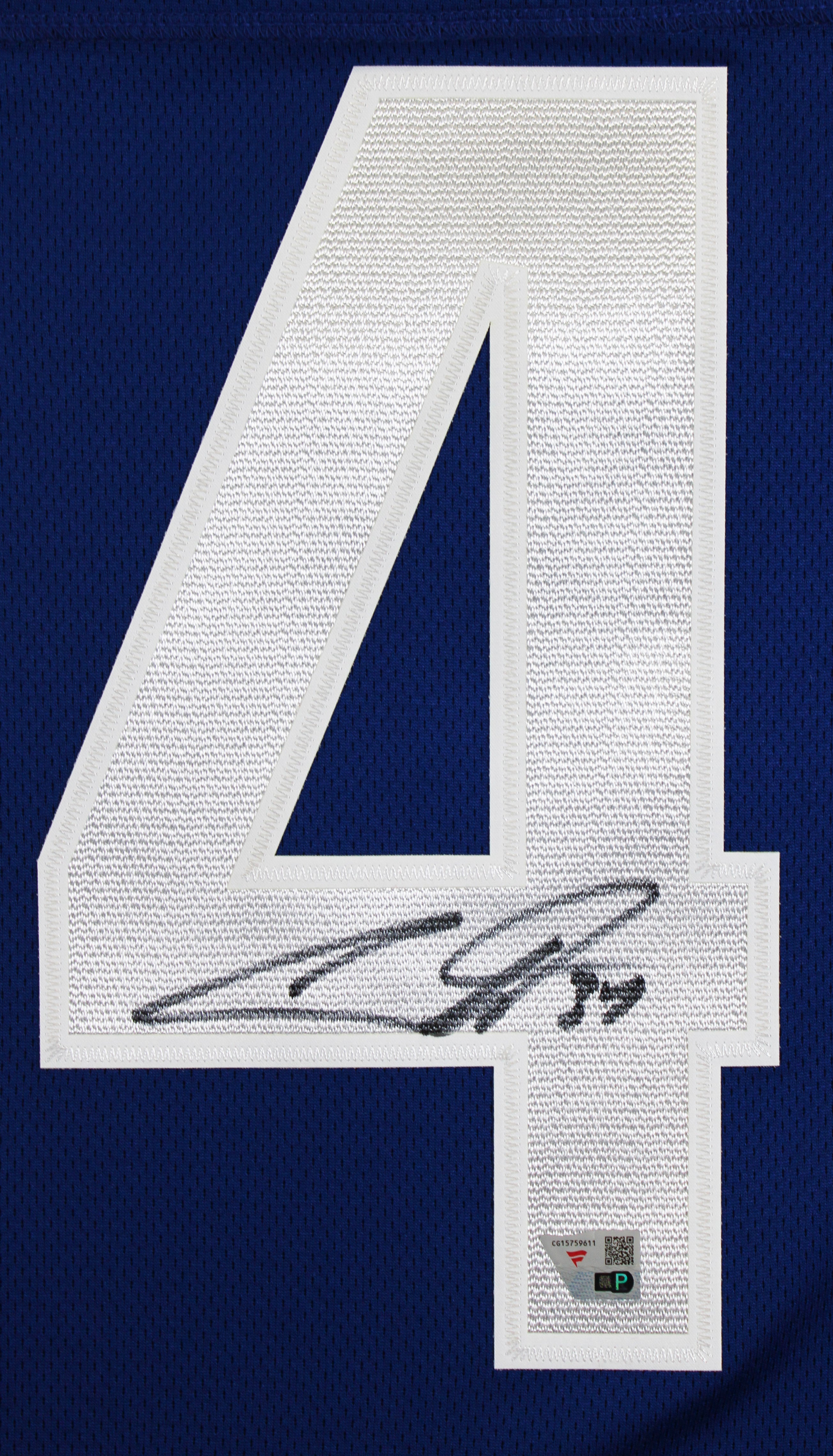 Maple Leafs Auston Matthews Signed Blue Fanatics Breakaway Jersey Fanatics